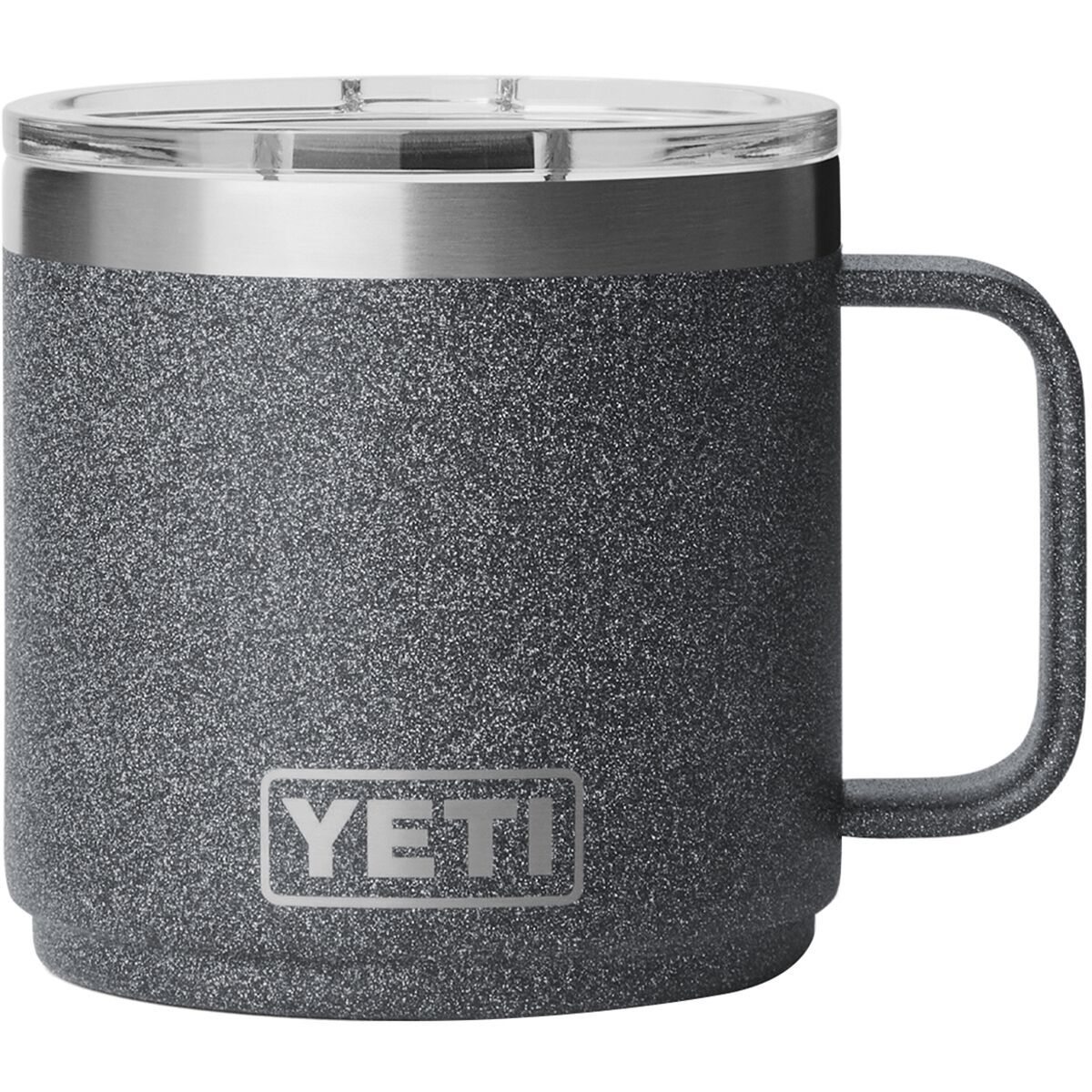 Image of YETI Rambler 14oz Mug 2.0 MagSlider Black Stone, One Size