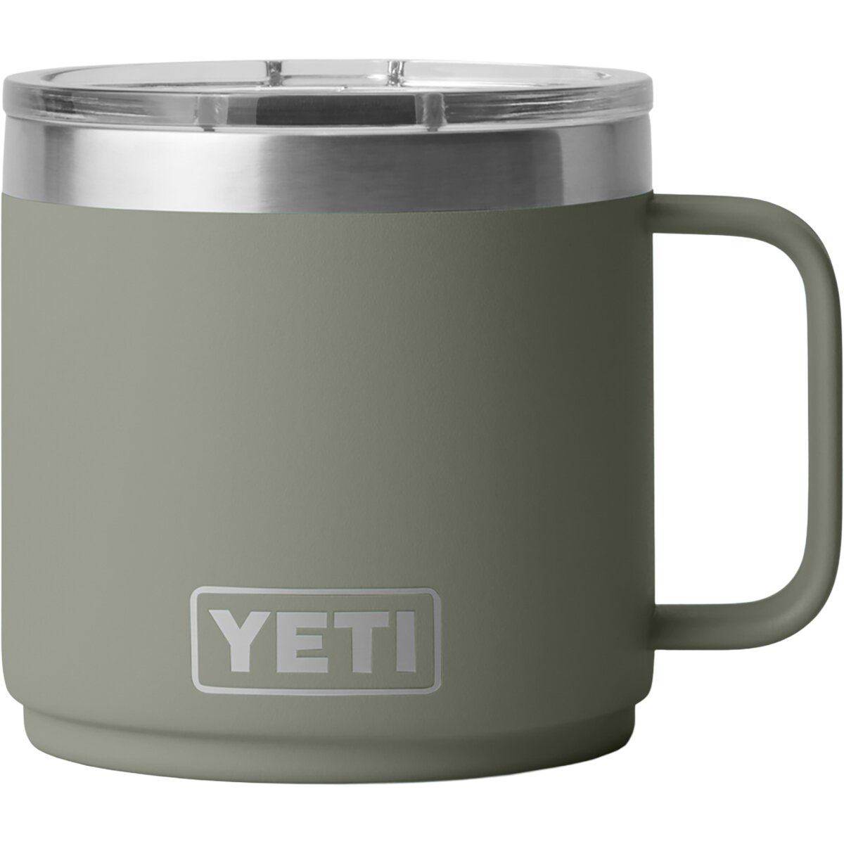 Image of YETI Rambler 14oz Mug 2.0 MagSlider Pampa Green, One Size