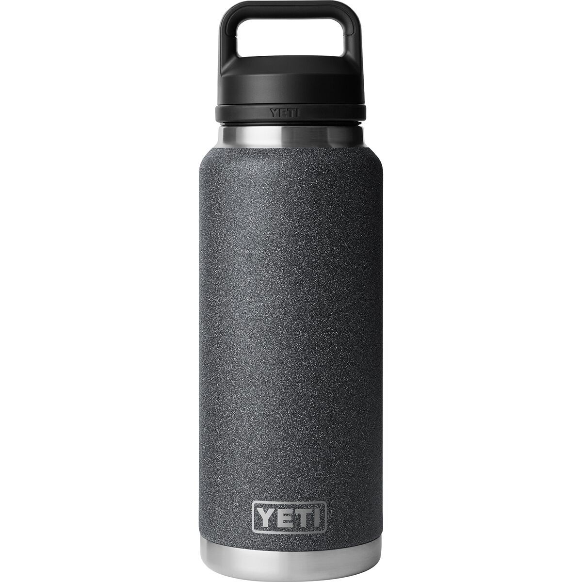 Image of YETI Rambler 36oz Chug Water Bottle Black Stone, One Size