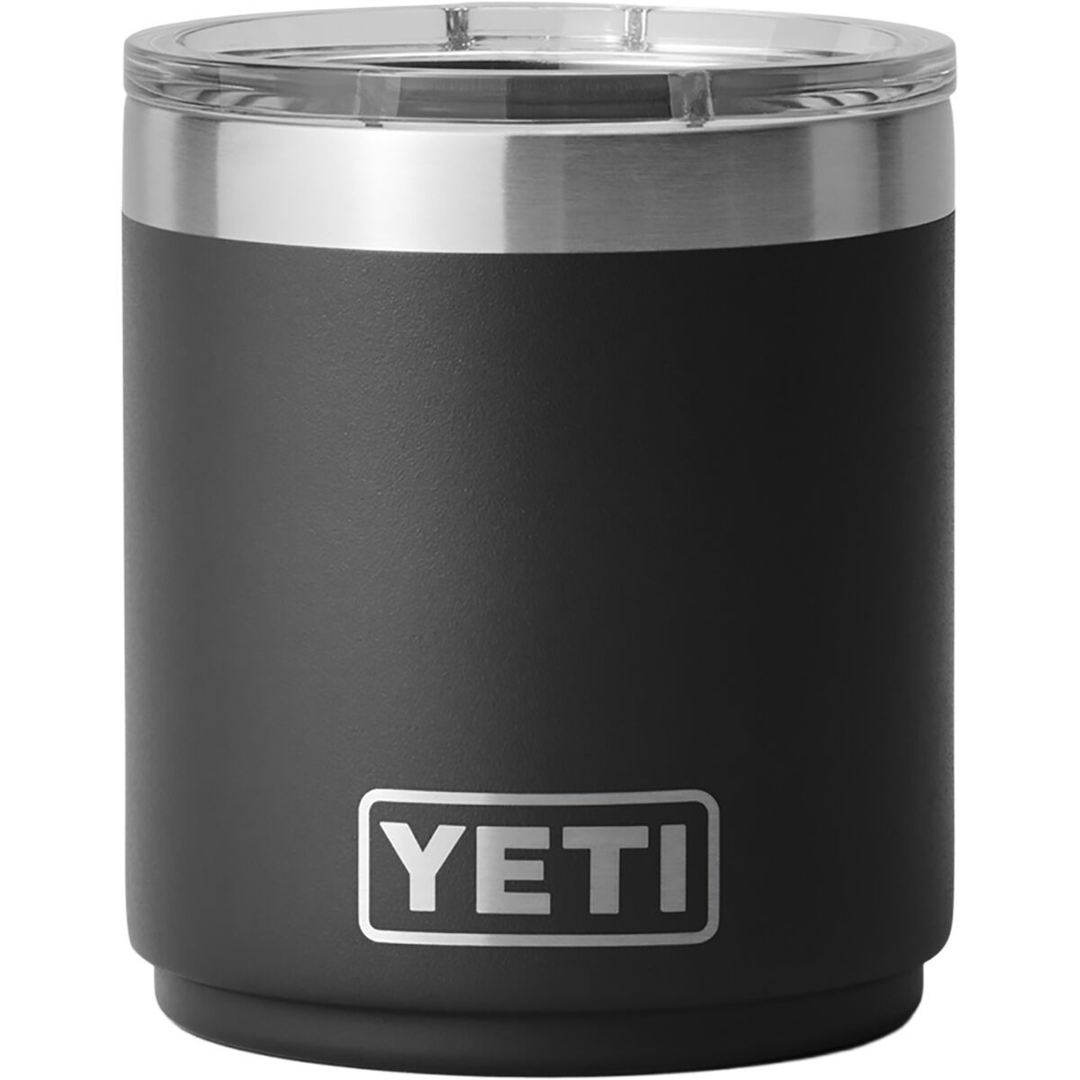 Image of YETI Rambler 10oz Stackable Lowball 2.0 MagSlider Lid Black, One Size