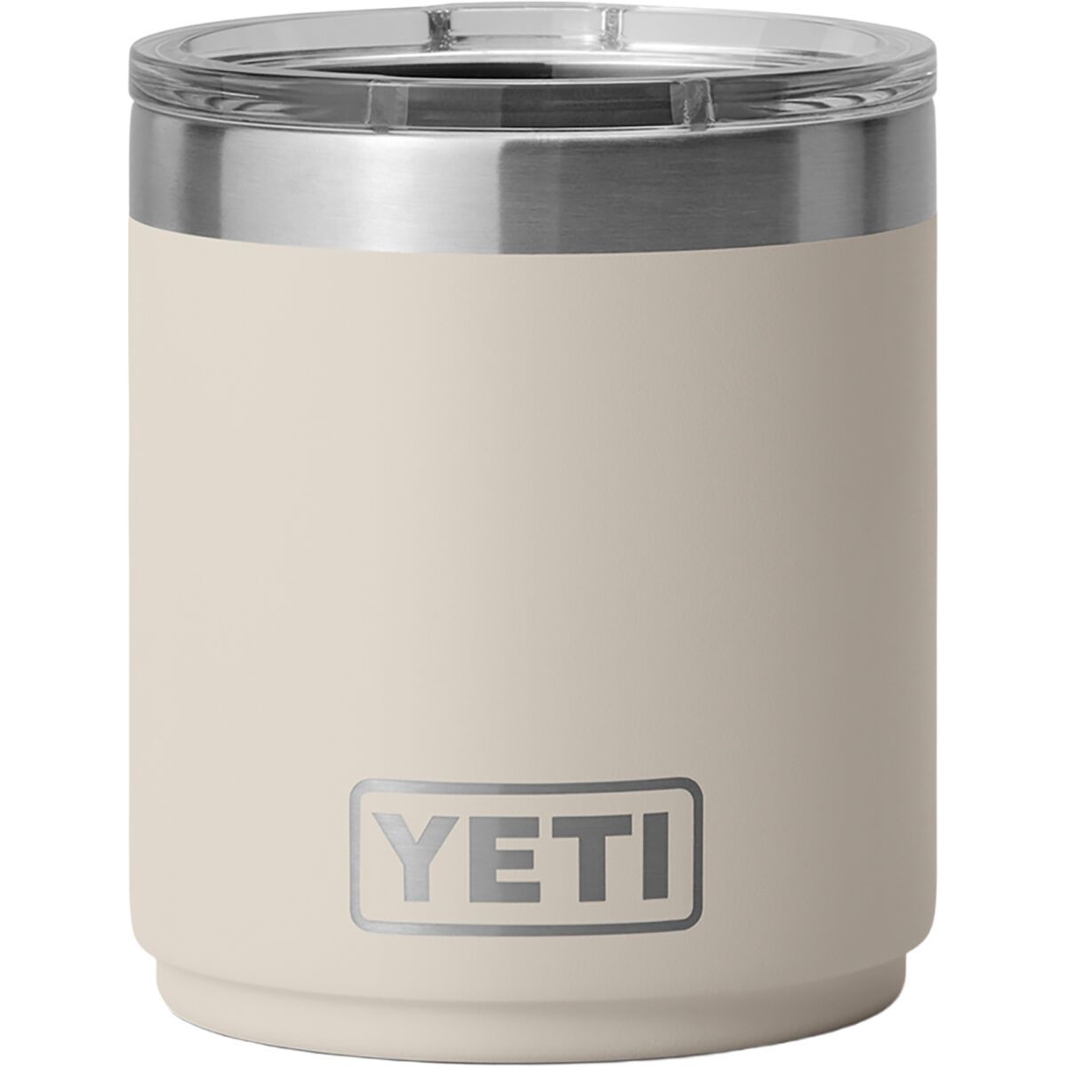 Image of YETI Rambler 10oz Stackable Lowball 2.0 MagSlider Lid Cape Taupe, One Size