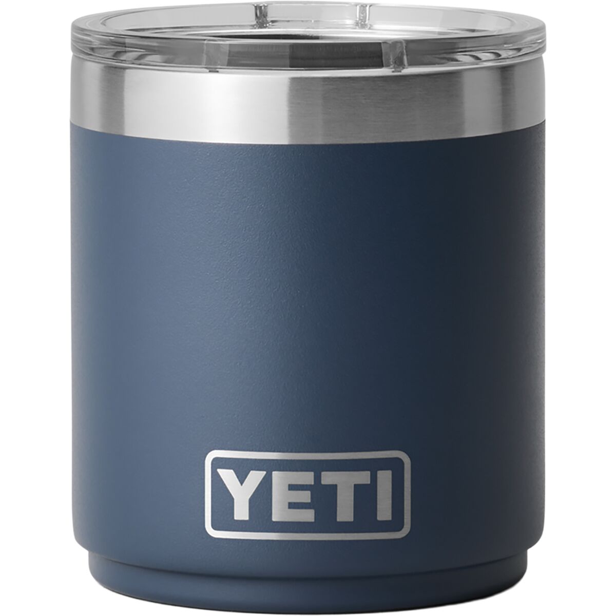 Image of YETI Rambler 10oz Stackable Lowball 2.0 MagSlider Lid Navy, One Size