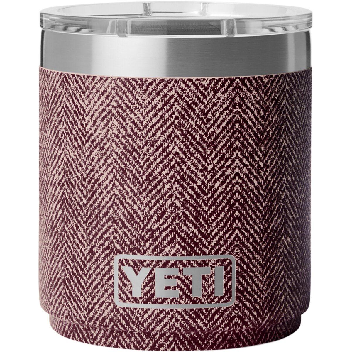 Image of YETI Rambler 10oz Stackable Lowball 2.0 MagSlider Lid Riverhead Red, One Size