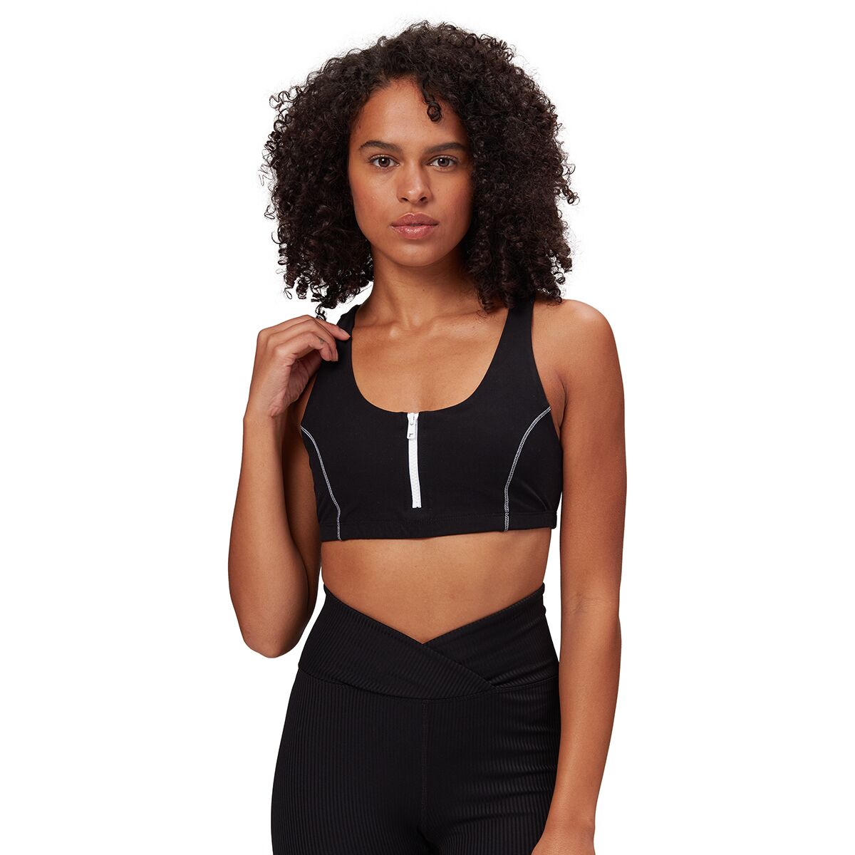 Year of Ours x Lindsey Zip Front Bra - Women's product image