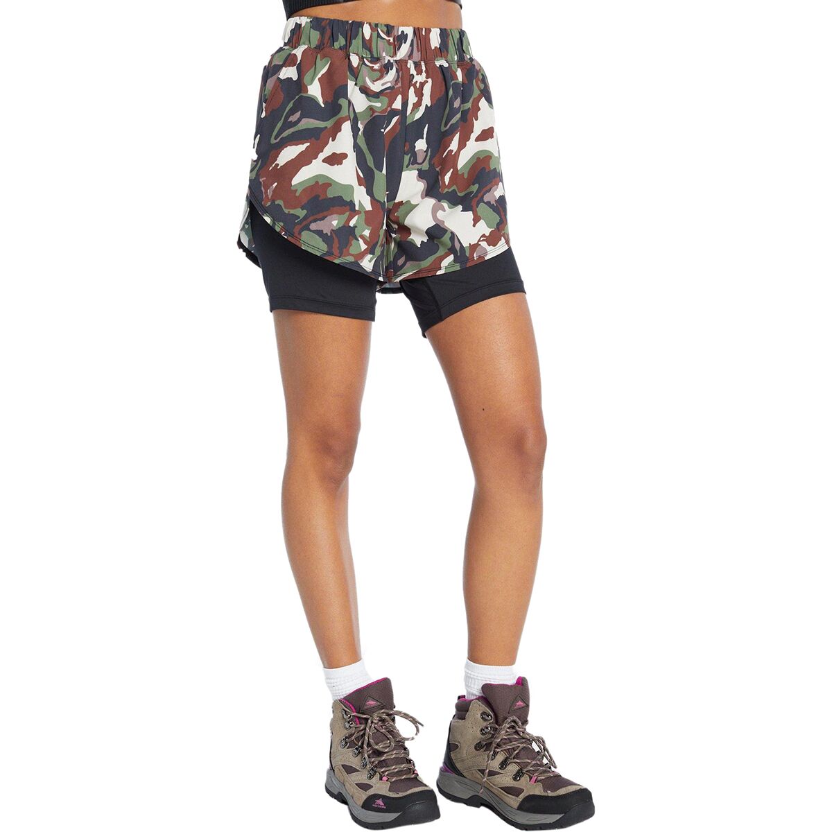 Year of Ours Camo Terrain Short - Women's product image