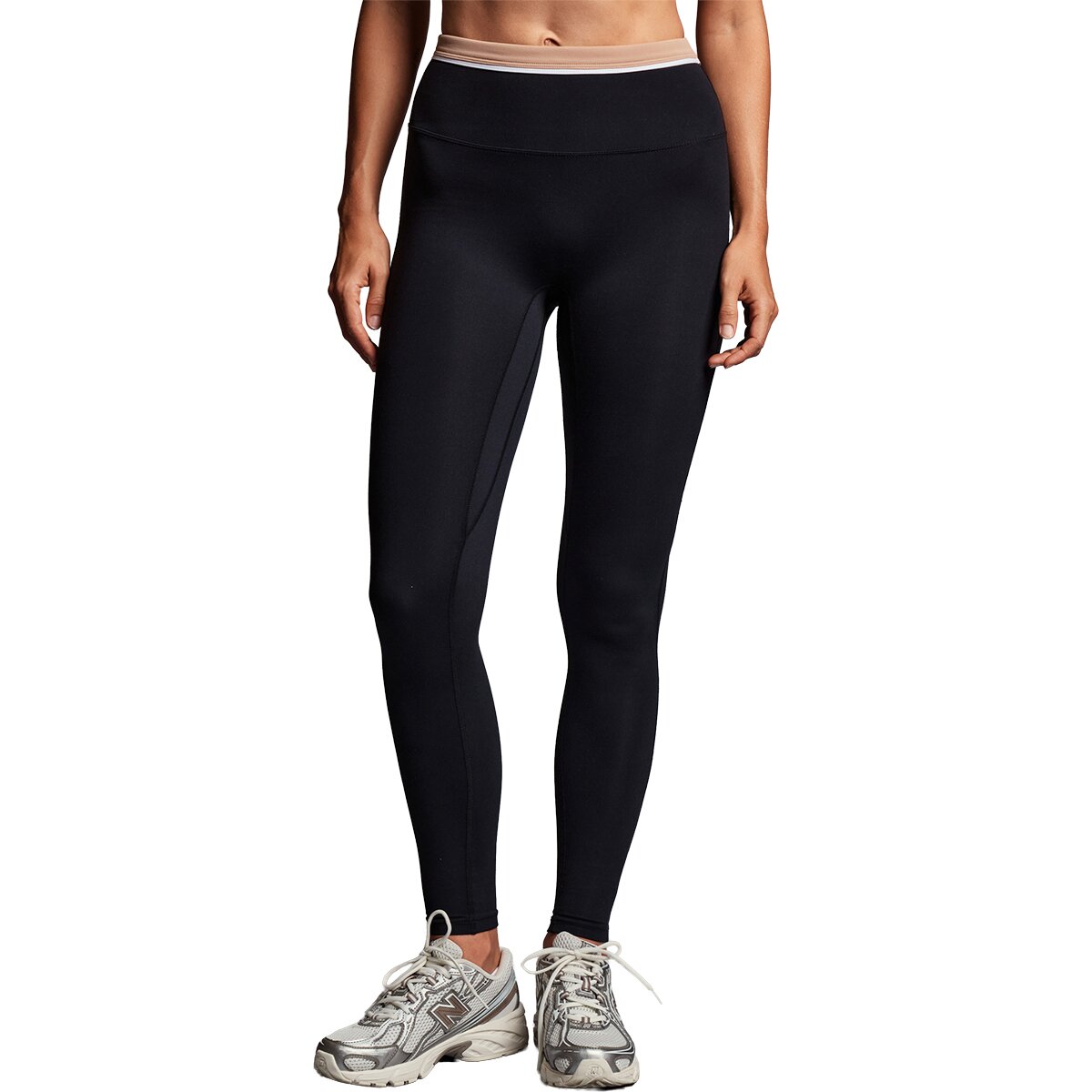 Image of Year of Ours Sport Layered Legging - Women's Black, L