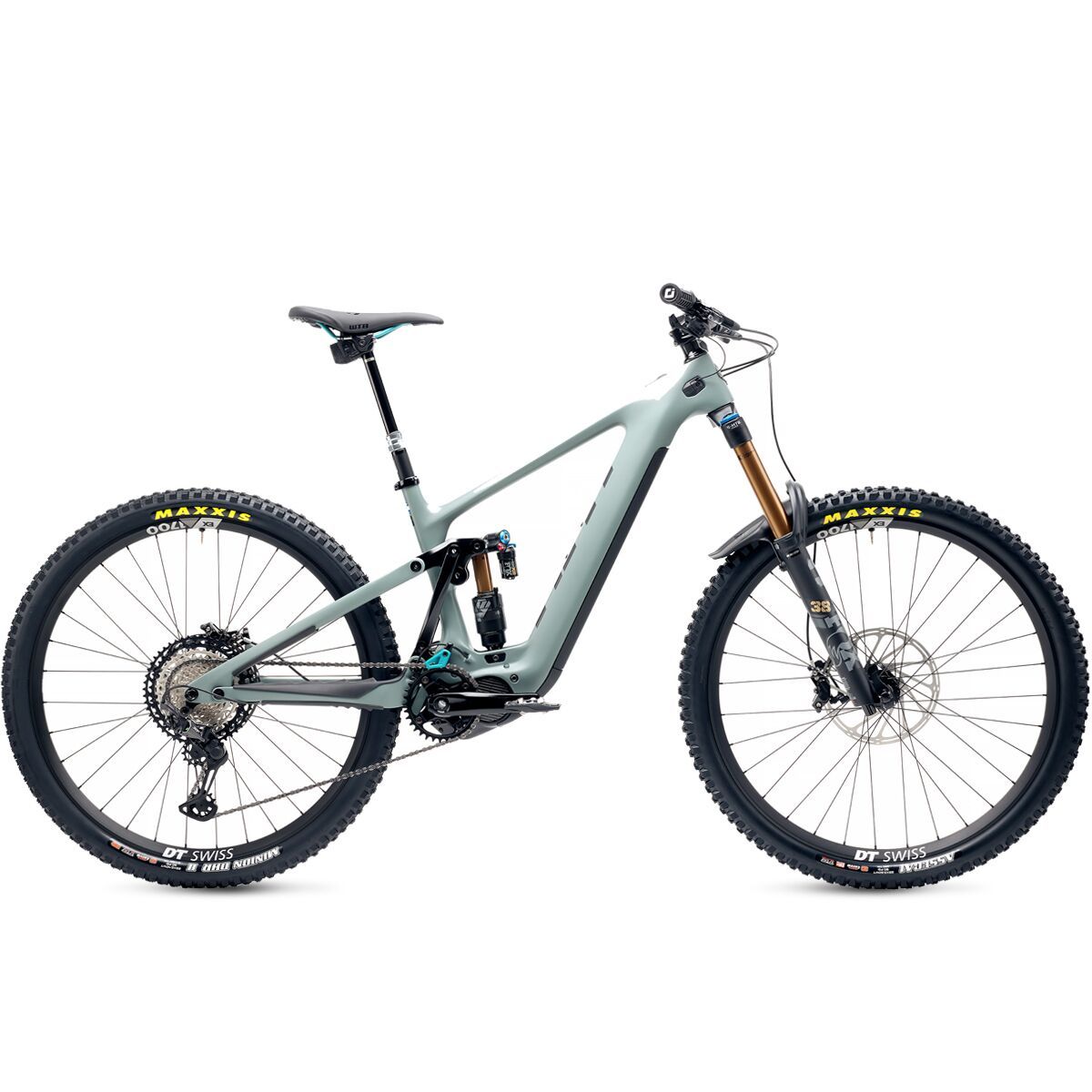 Yeti Cycles 160 E Turq T1 XT E-Bike Rhino, M