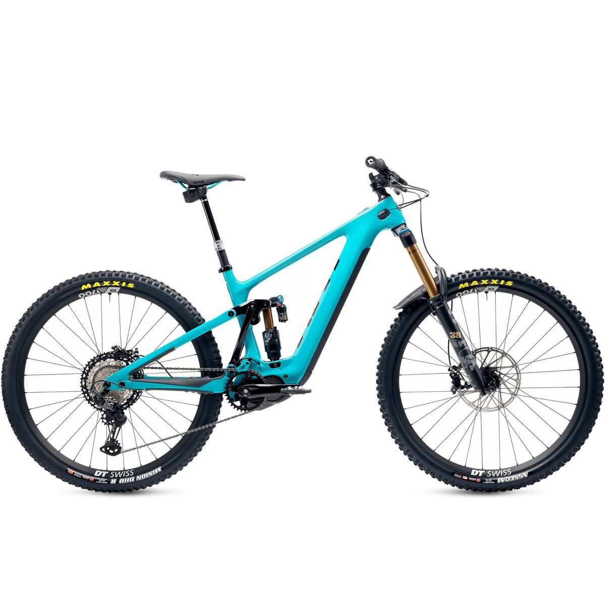 Yeti Cycles 160 E Turq T1 XT E-Bike Turquoise, L