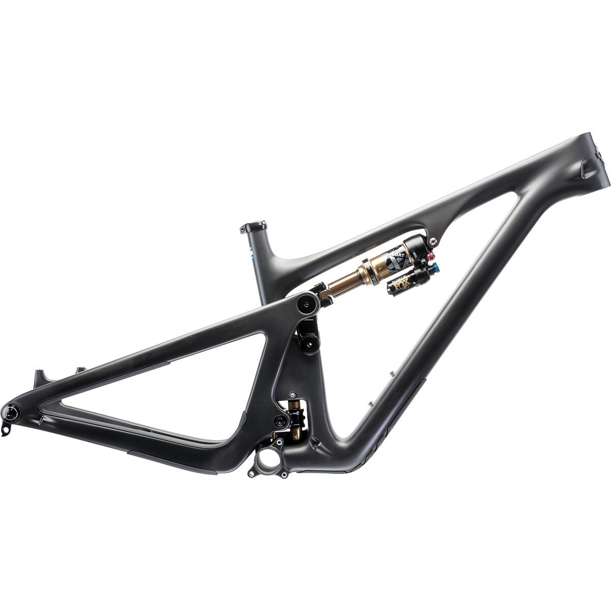 Yeti Cycles SB130 Turq Mountain Bike Frame Raw Carbon, L