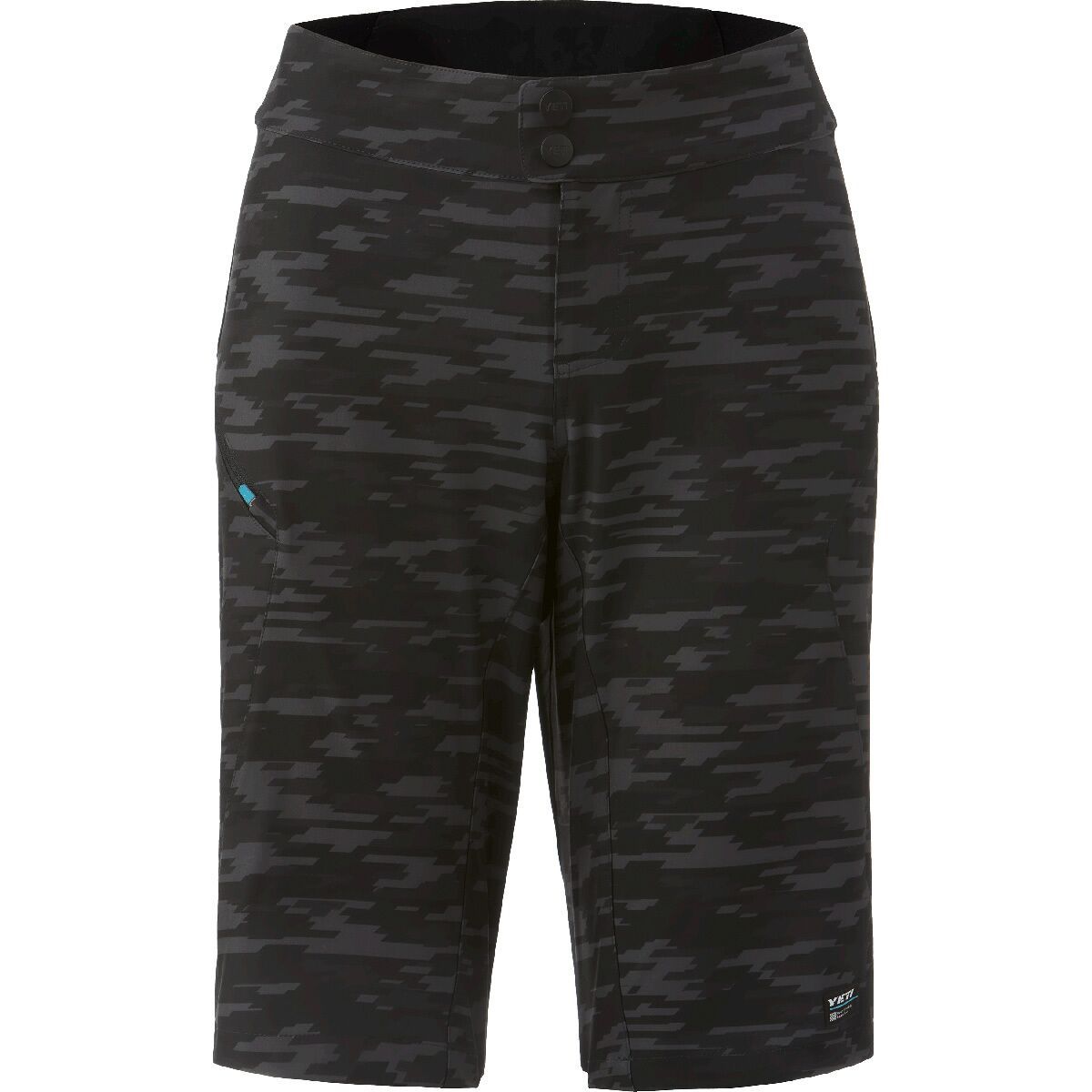 Image of Yeti Cycles Dawson Short - Women's Black Camo, XL