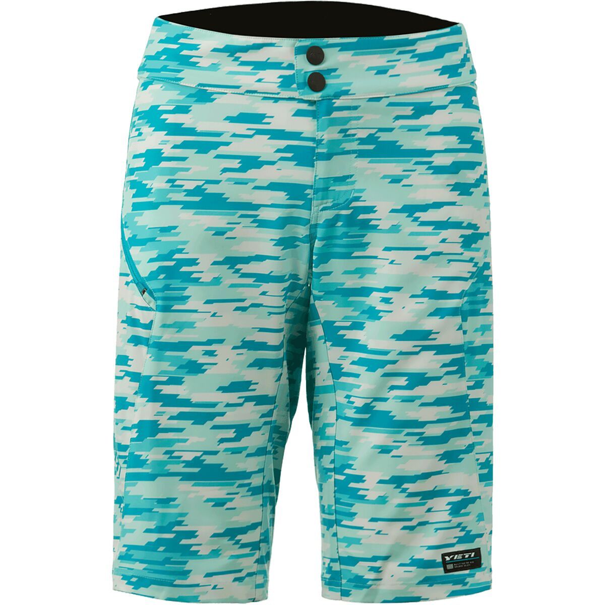 Yeti Cycles Dawson Short - Women's Turq Camo, M