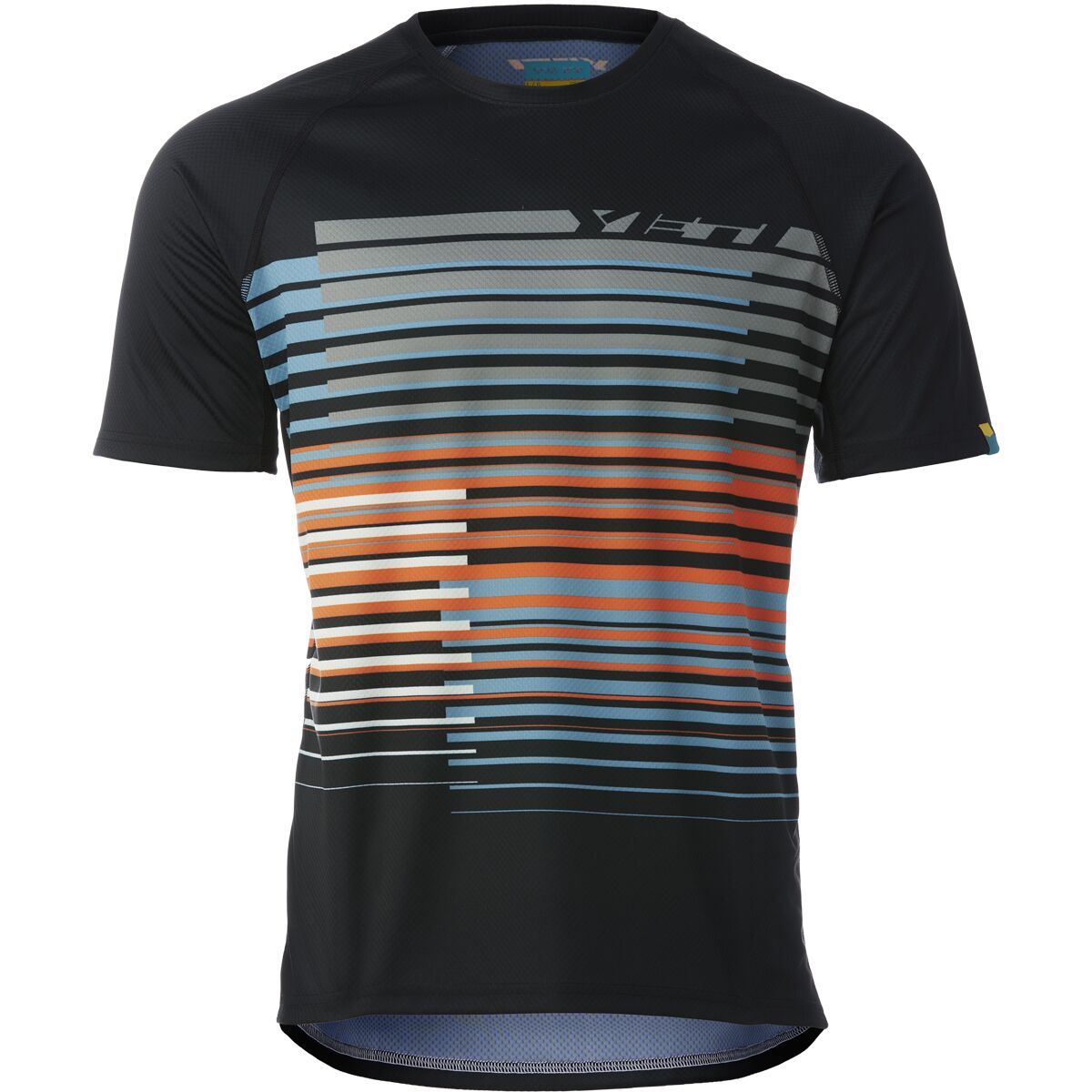Yeti Cycles Longhorn Short-Sleeve Jersey - Men's Black Stripe, XL
