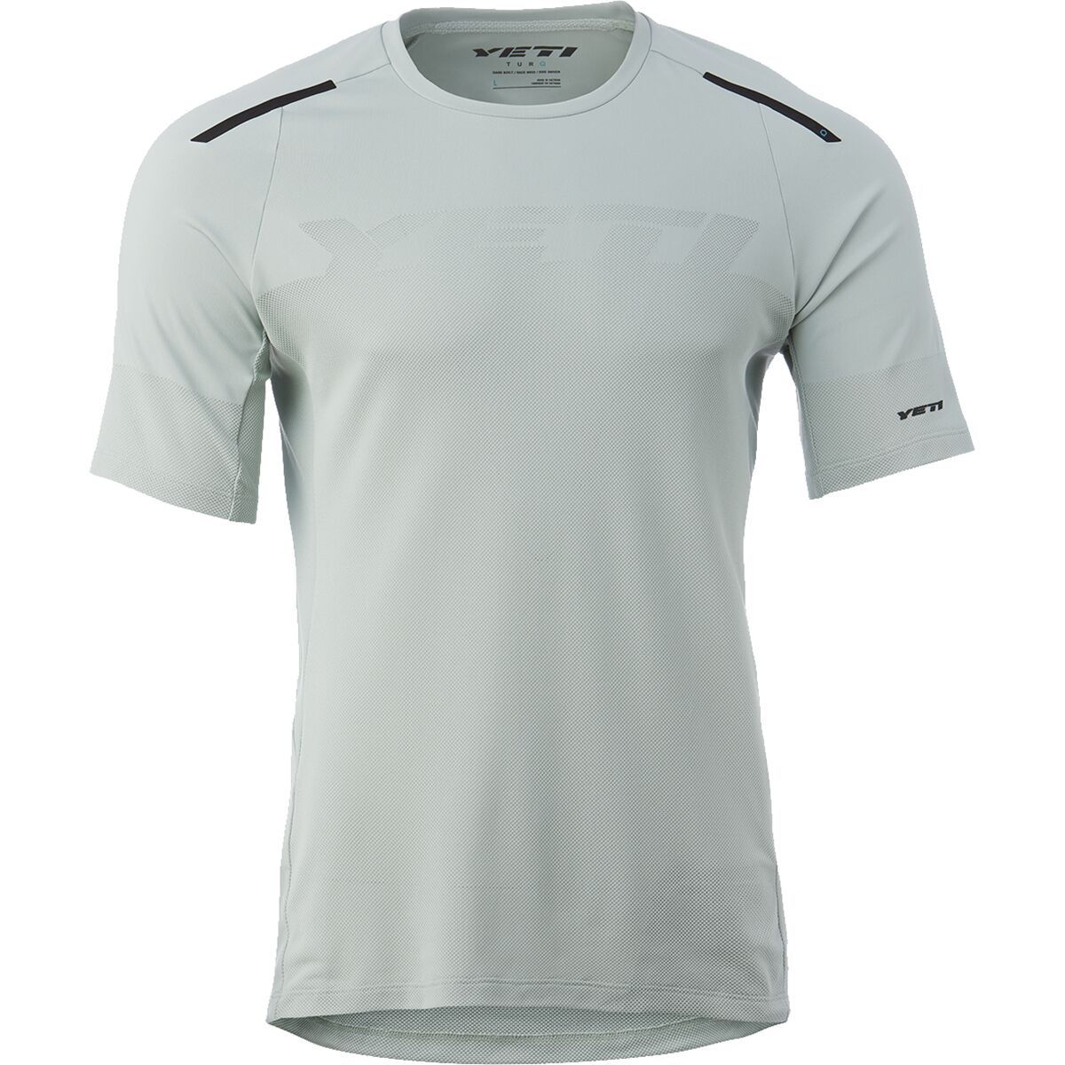 Yeti Cycles Turq Air Short-Sleeve Jersey - Men's Aqua Grey, XS