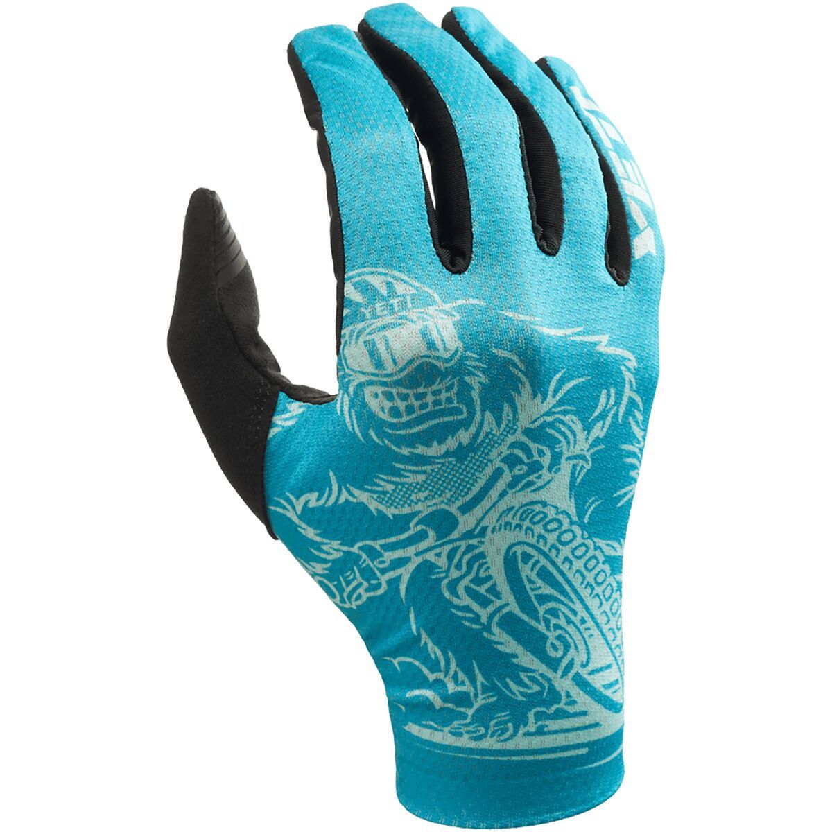 Image of Yeti Cycles Enduro Gloves - Women's Turquoise Yeti Man, S