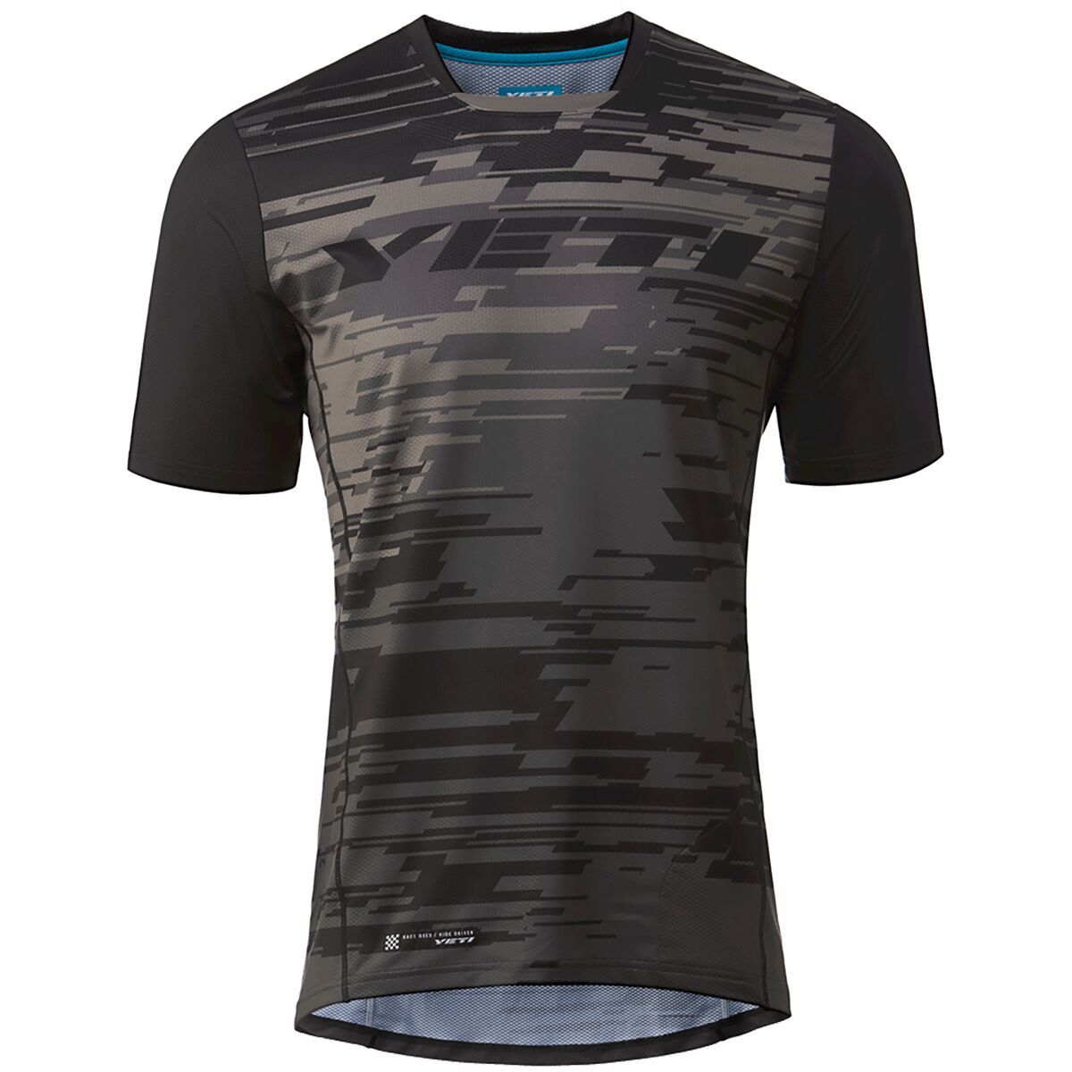 Image of Yeti Cycles Enduro Short-Sleeve Jersey - Men's Black Splatter, M