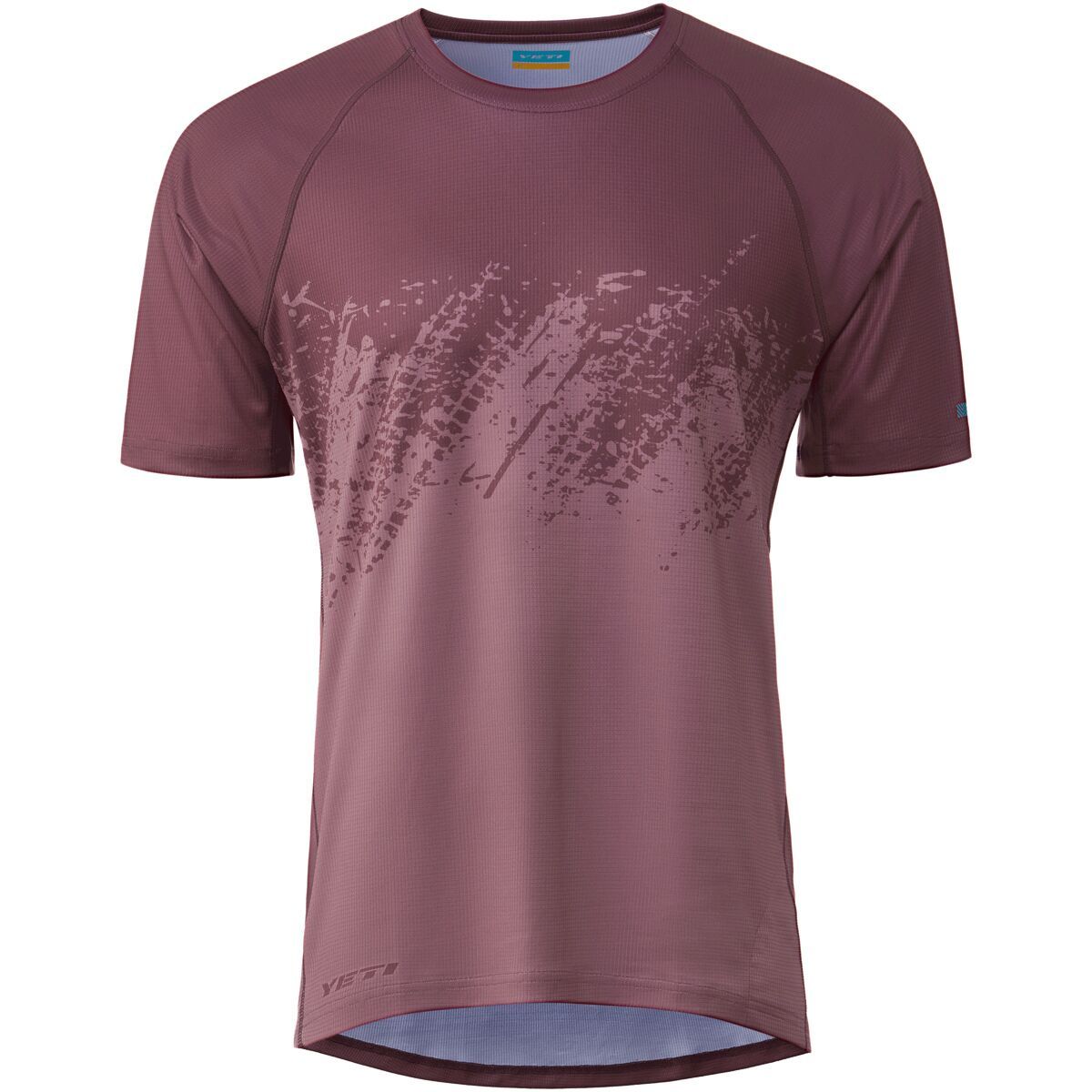 Yeti Cycles Longhorn Short-Sleeve Jersey - Men's Dusty Purple Fade, S