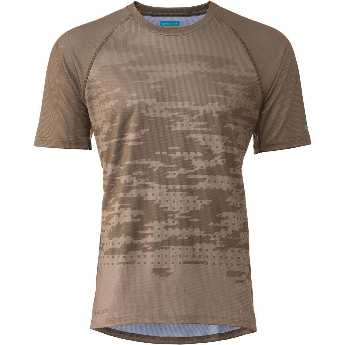 Image of Yeti Cycles Longhorn Short-Sleeve Jersey - Men's Stone Gray Halflight, M