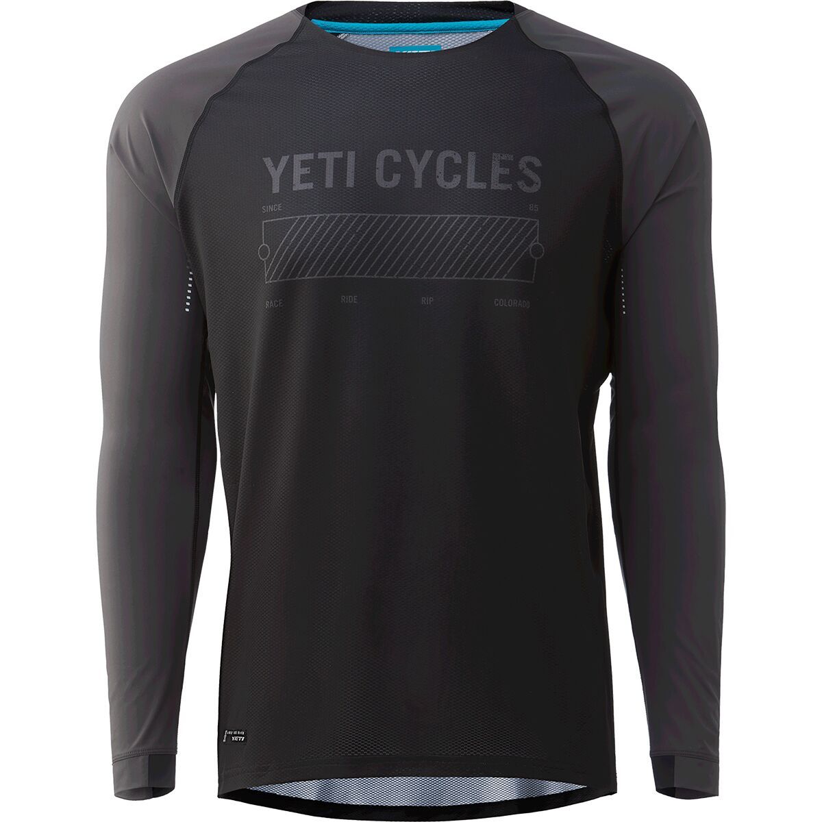 Yeti Cycles Renegade Ride Long-Sleeve Jersey - Men's Black, S