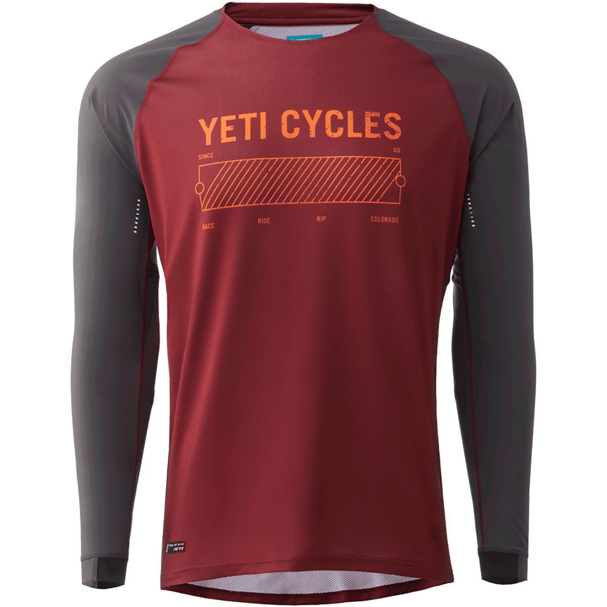 Image of Yeti Cycles Renegade Ride Long-Sleeve Jersey - Men's Syrah, S