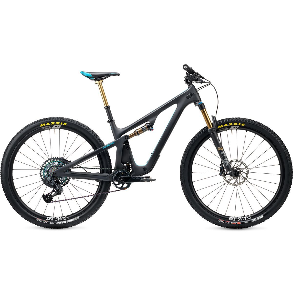 Yeti Cycles SB120 T4 XX1 Eagle AXS Carbon Wheel Mountain Bike Raw, M