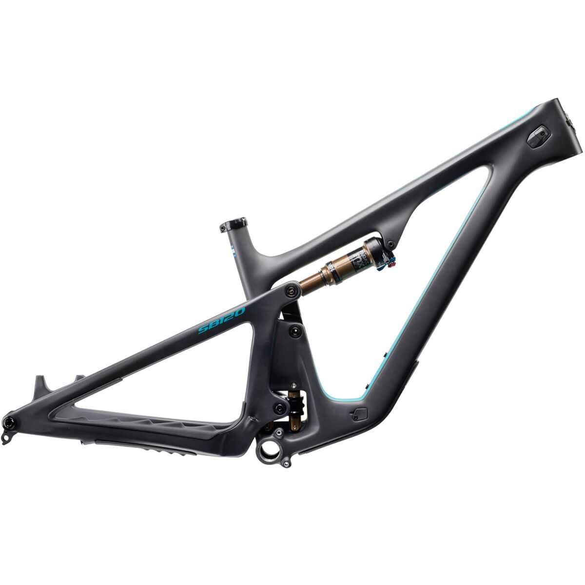 Yeti Cycles SB120 Turq Mountain Bike Frame Raw, M