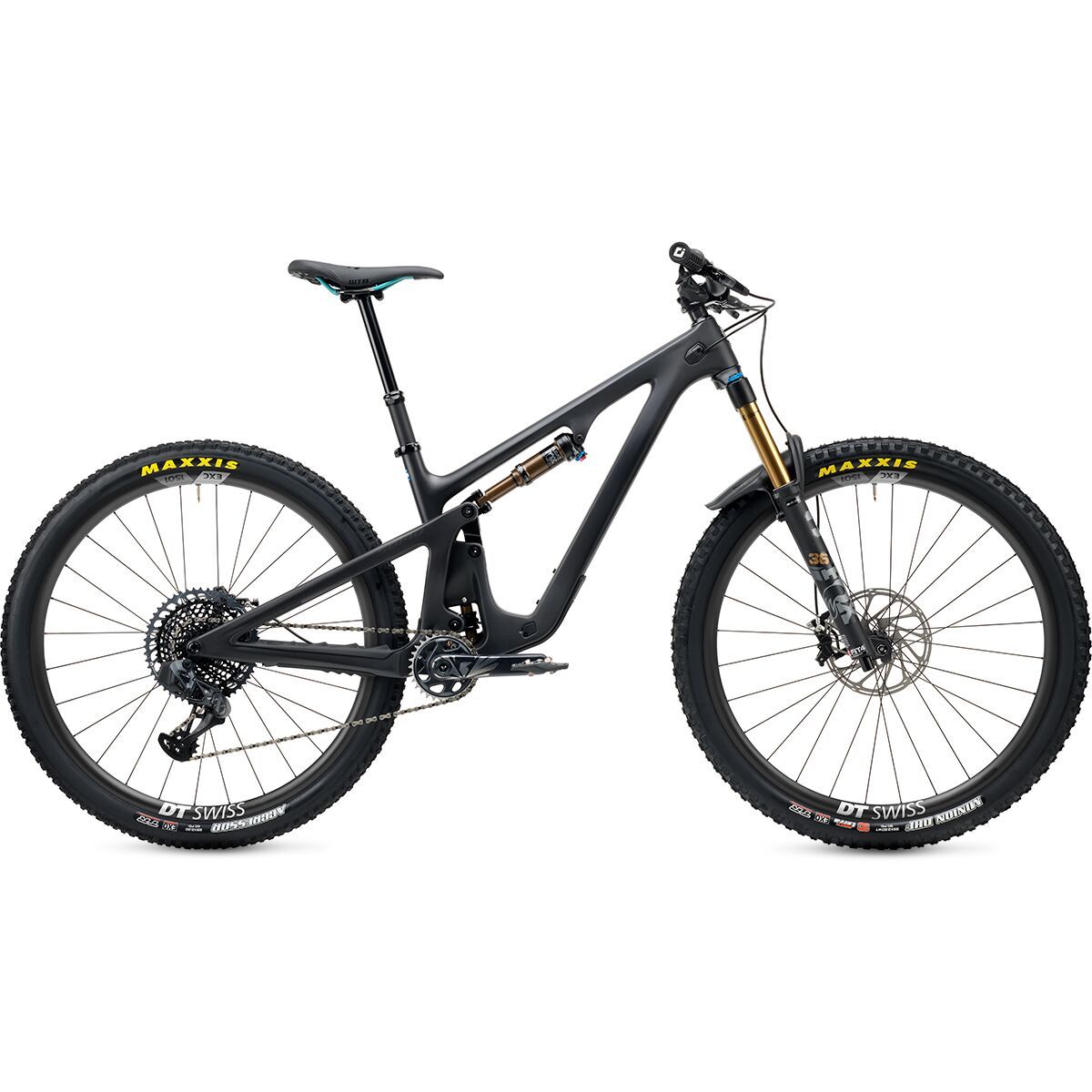 Yeti Cycles SB140 T3 X01 Eagle AXS 29in Carbon Wheels Mountain Bike Raw, XXL
