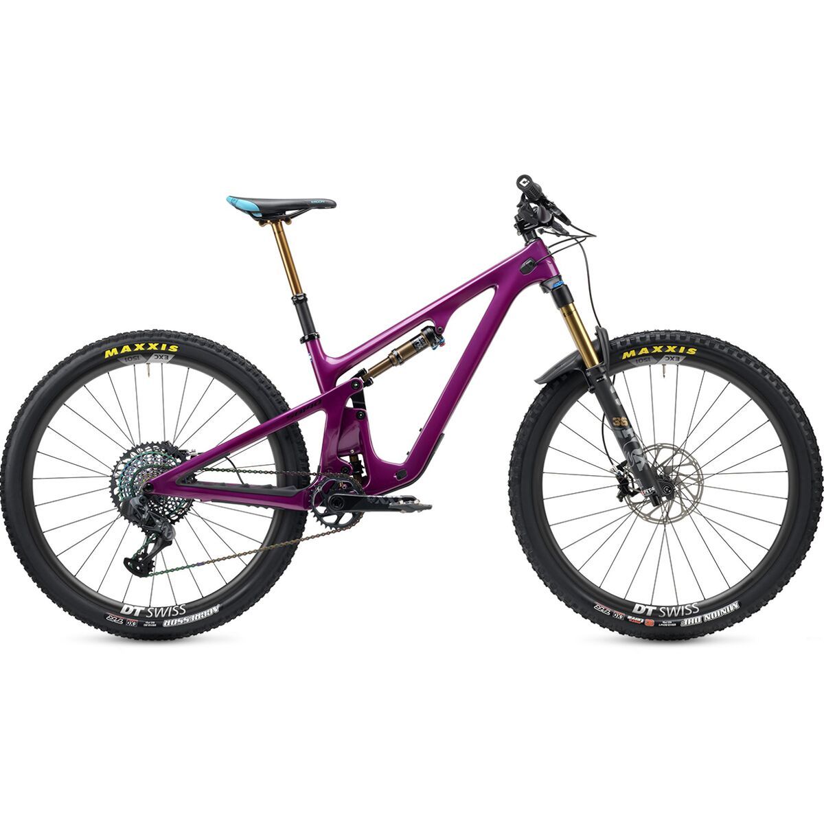 Yeti Cycles SB140 T4 XX1 Eagle AXS 29in Carbon Wheels Mountain Bike Sangria, XXL