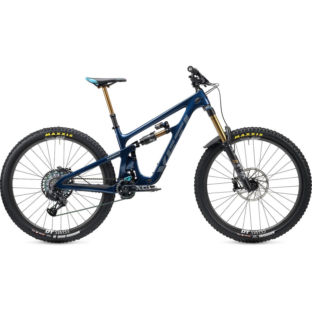 Yeti Cycles SB160 T4 XX1 Eagle AXS Carbon Wheel Mountain Bike Cobalt, XXL