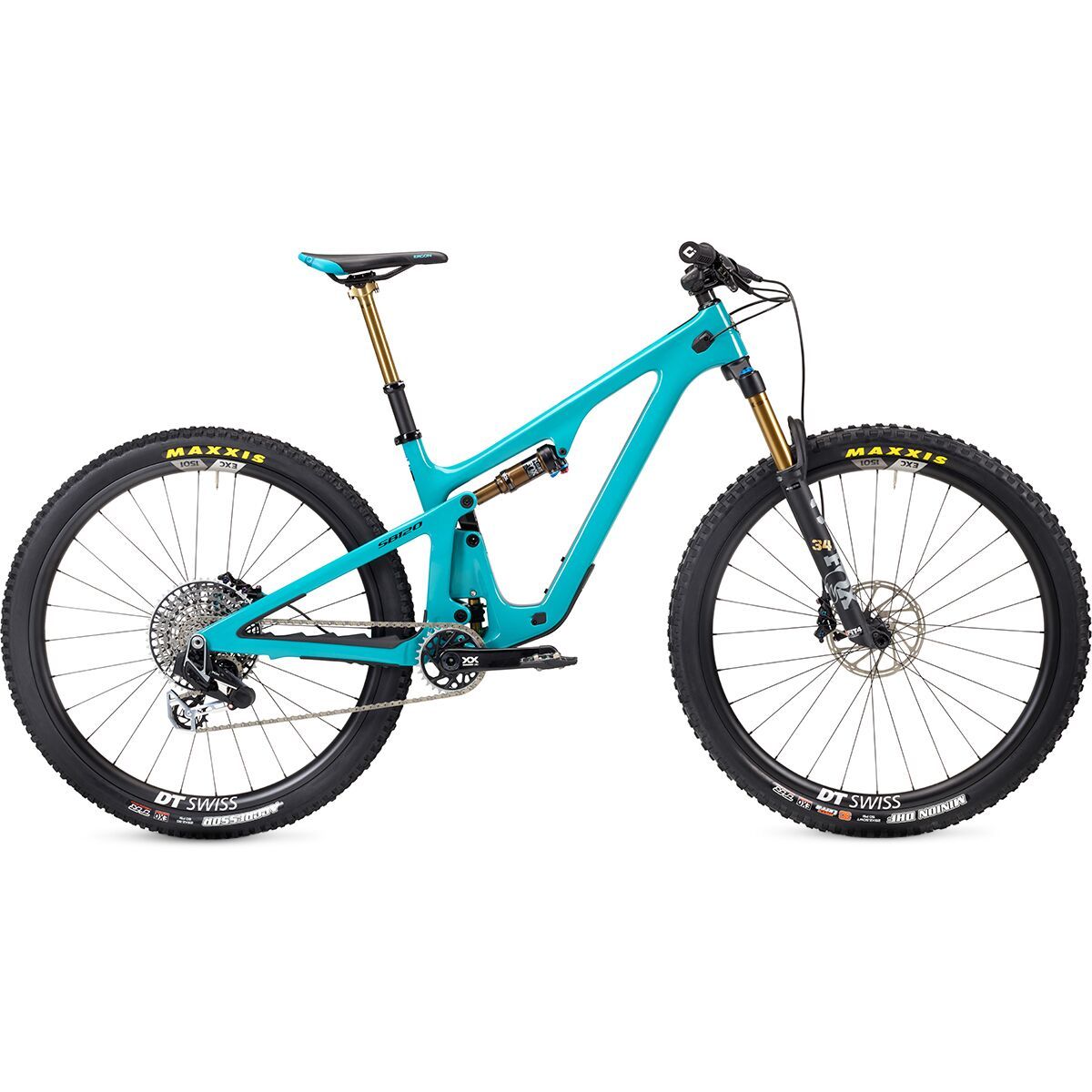 Yeti Cycles SB120 T4 XX Eagle T-Type Carbon Wheel Mountain Bike Turquoise, L