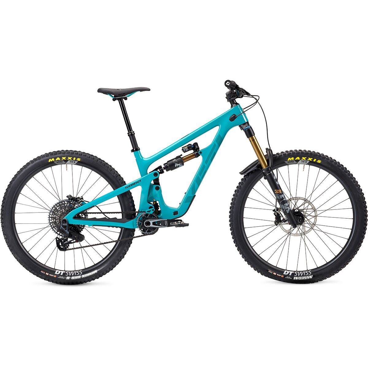 Yeti Cycles SB160 T3 X0 Eagle T-Type Carbon Wheel Mountain Bike Turquoise, S