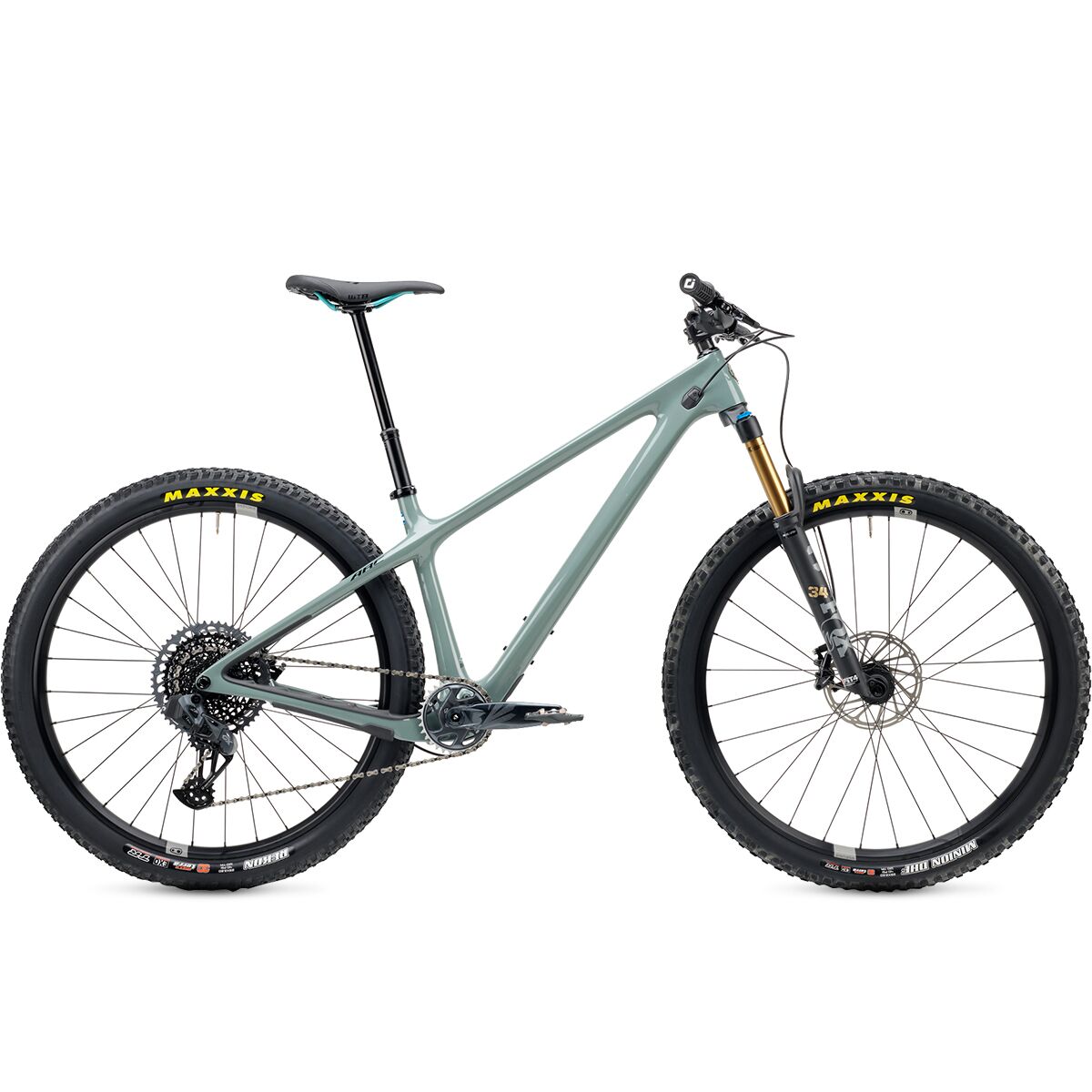 Image of Yeti Cycles ARC Turq C3 GX AXS Factory Mountain Bike Rhino, XL