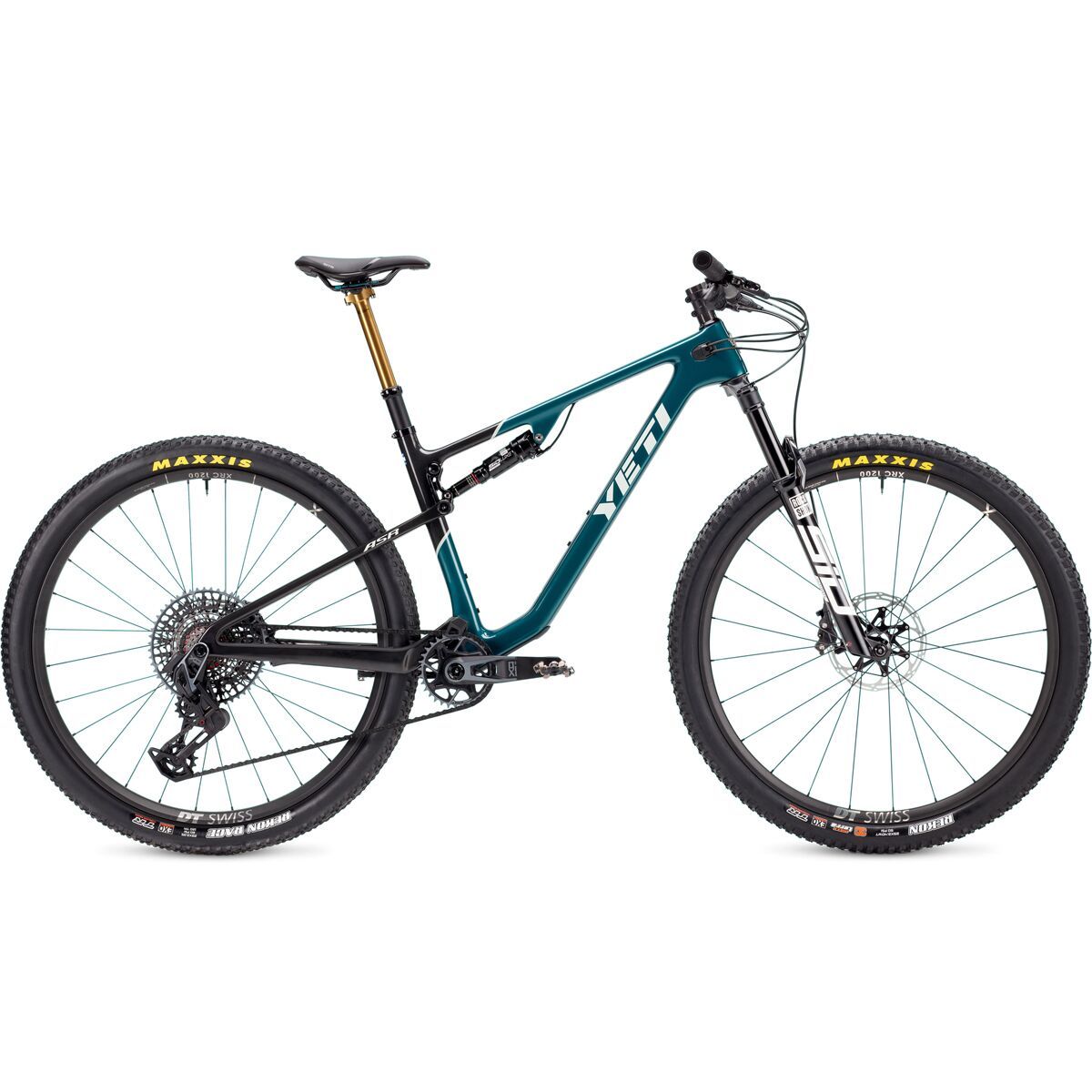 Image of Yeti Cycles ASR T3 X0 Transmission Carbon Wheel Mountain Bike Spruce, L