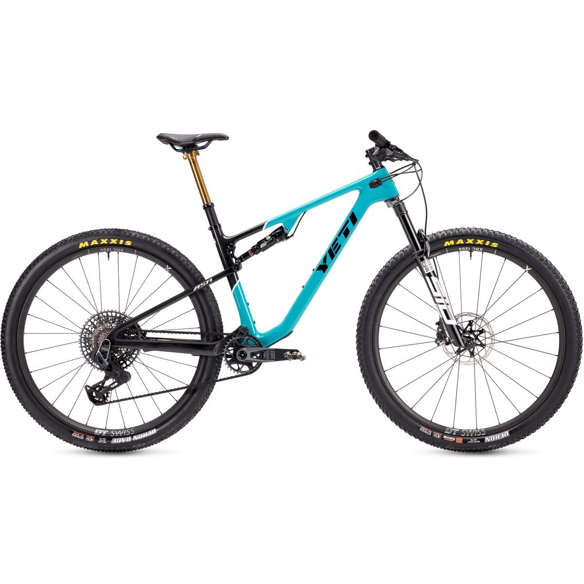 Image of Yeti Cycles ASR T3 X0 Transmission Carbon Wheel Mountain Bike Turquoise, M