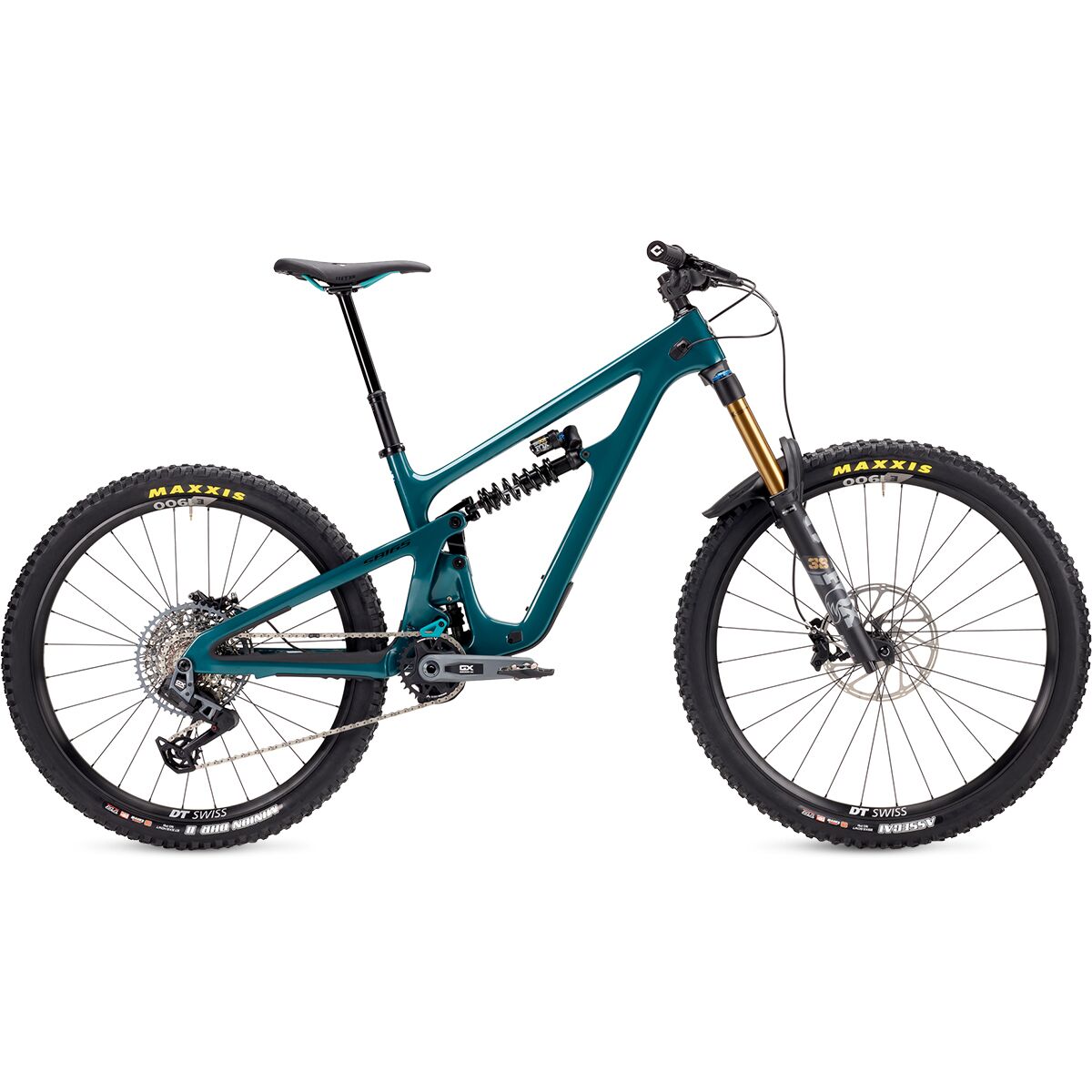 Image of Yeti Cycles SB165 C3 GX Transmission Factory Mountain Bike Spruce, L
