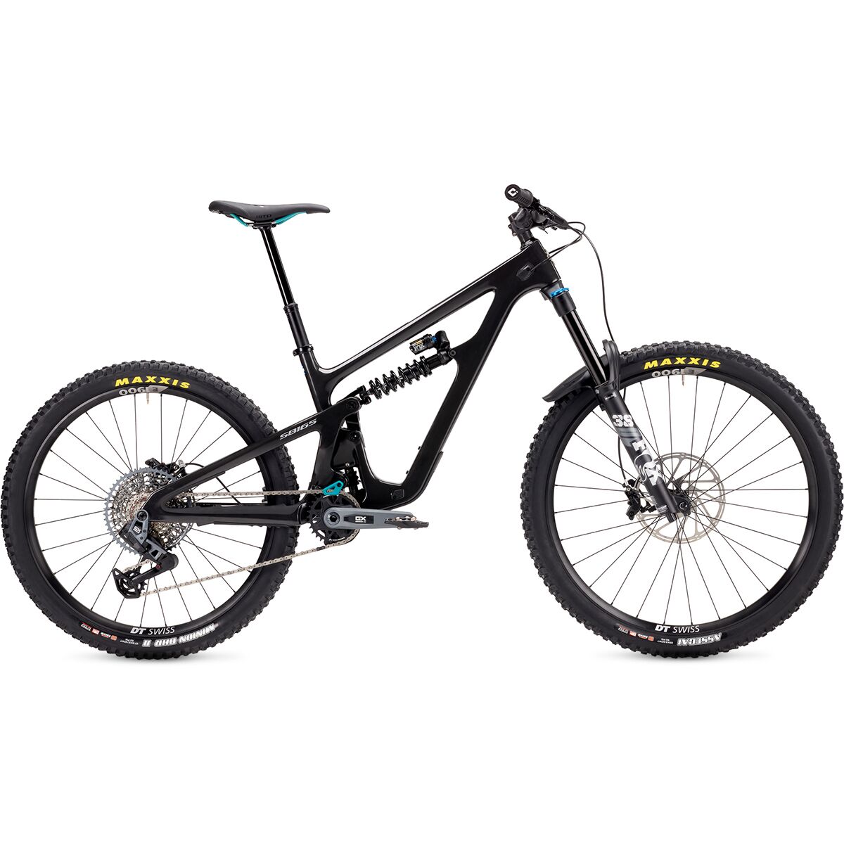 Image of Yeti Cycles SB165 C3 GX Transmission Mountain Bike Raw Gloss, L