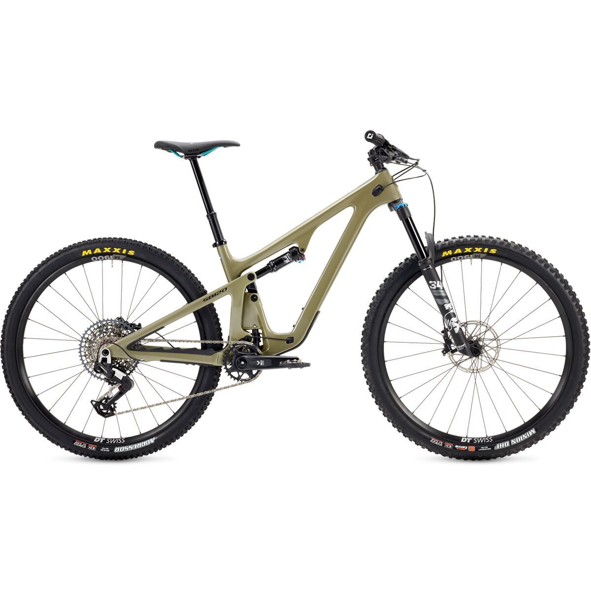 Image of Yeti Cycles SB120 C2 Eagle 90 Factory Mountain Bike Lichen, M