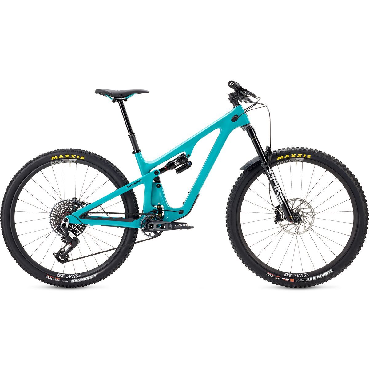 Image of Yeti Cycles SB120 LR T2 Eagle 90/X0 Mountain Bike - 2025 Turquoise, L