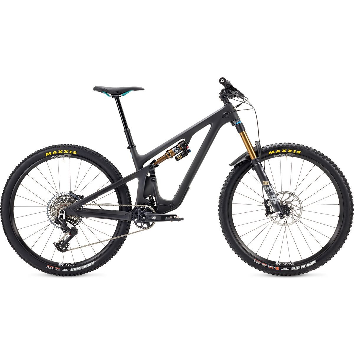Image of Yeti Cycles SB140 C2 Eagle 90 Factory Mountain Bike Raw, XL