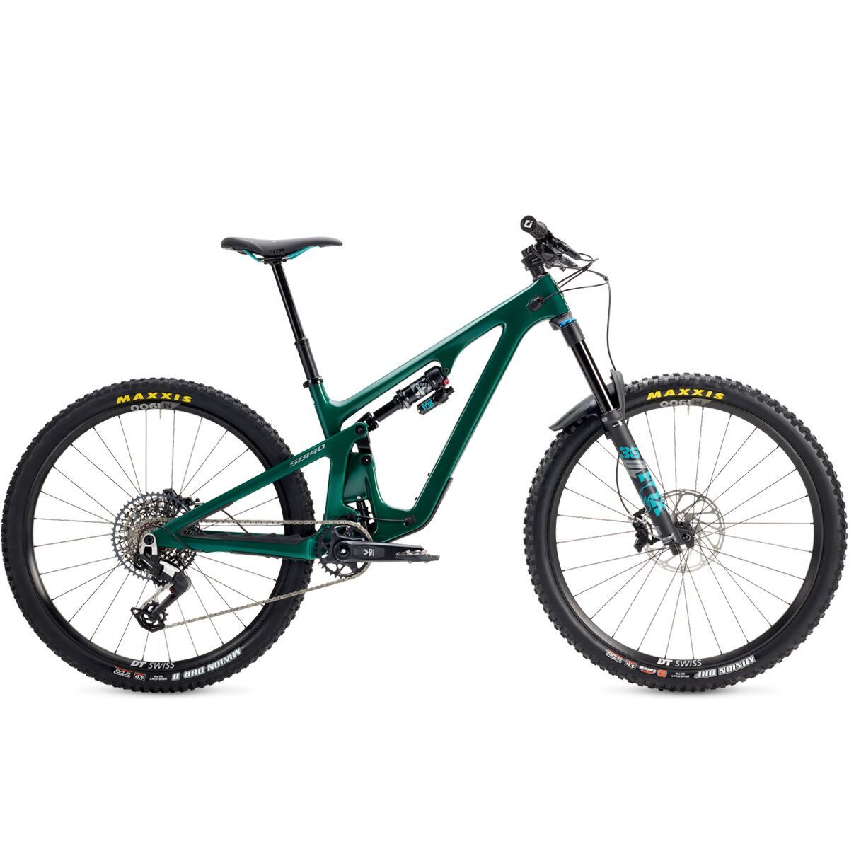 Image of Yeti Cycles SB140 LR C2 Eagle 90 Factory Mountain Bike Emerald, L