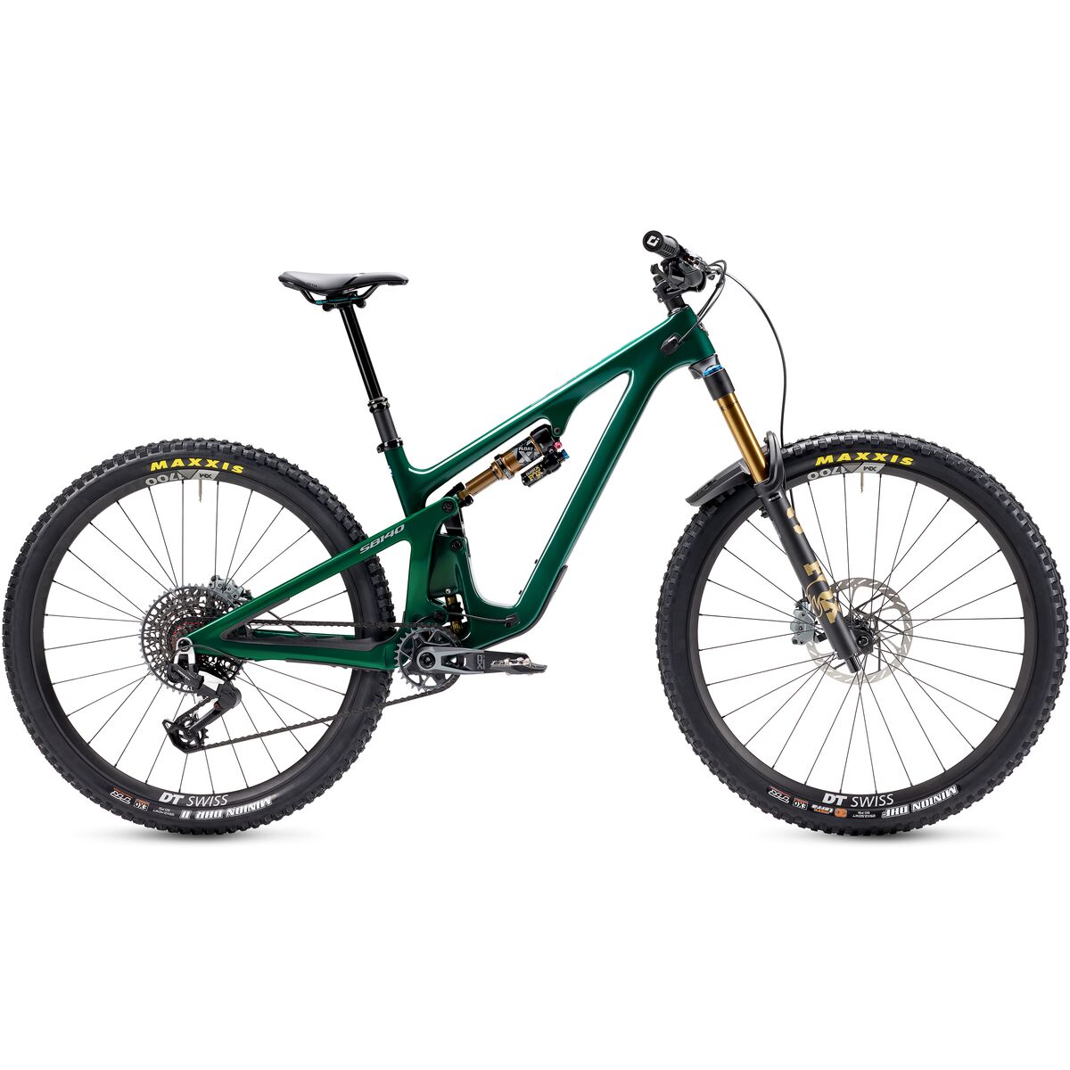 Image of Yeti Cycles SB140 T2 Eagle 90/X0 Carbon Wheel Mountain Bike Emerald, XL