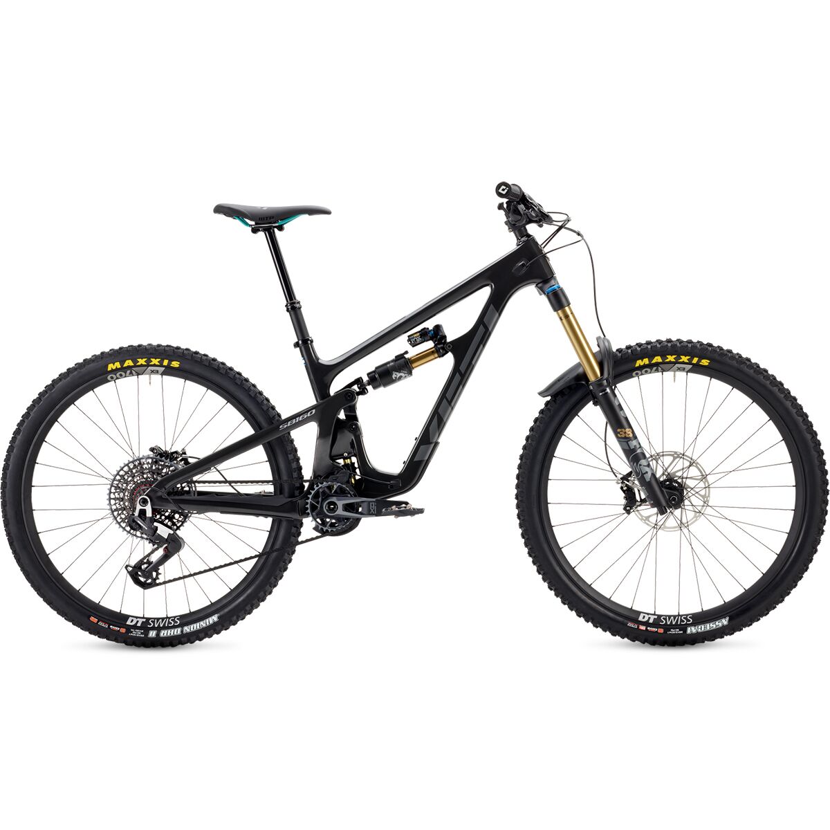 Image of Yeti Cycles SB160 T2 Eagle 90/X0 Mountain Bike - 2025 Raw, M