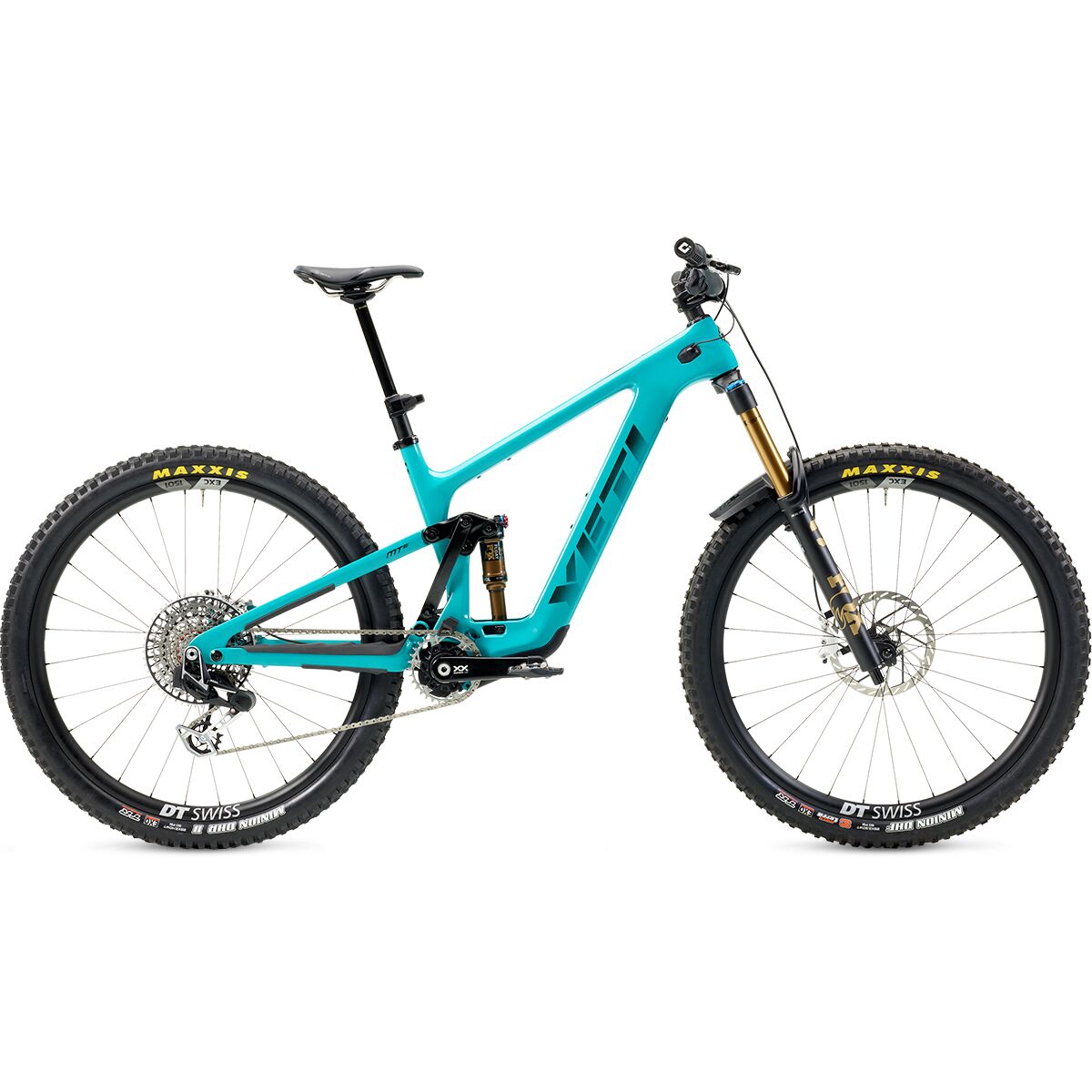 Image of Yeti Cycles Mte T4 XX Transmission Carbon Wheel eBike Turquoise, L