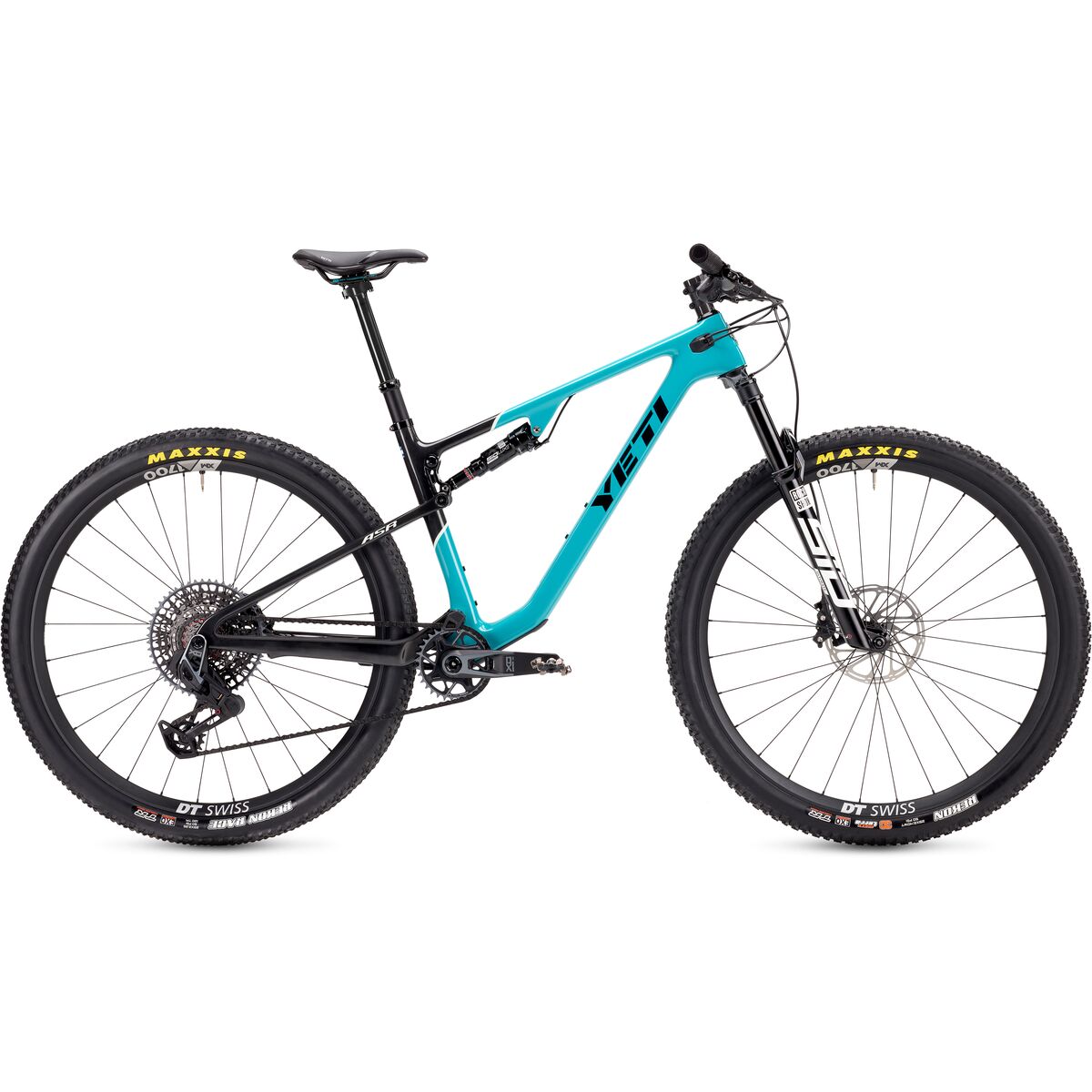 Image of Yeti Cycles ASR T3 X0 Transmission Carbon Wheel Mountain Bike Turquoise, L