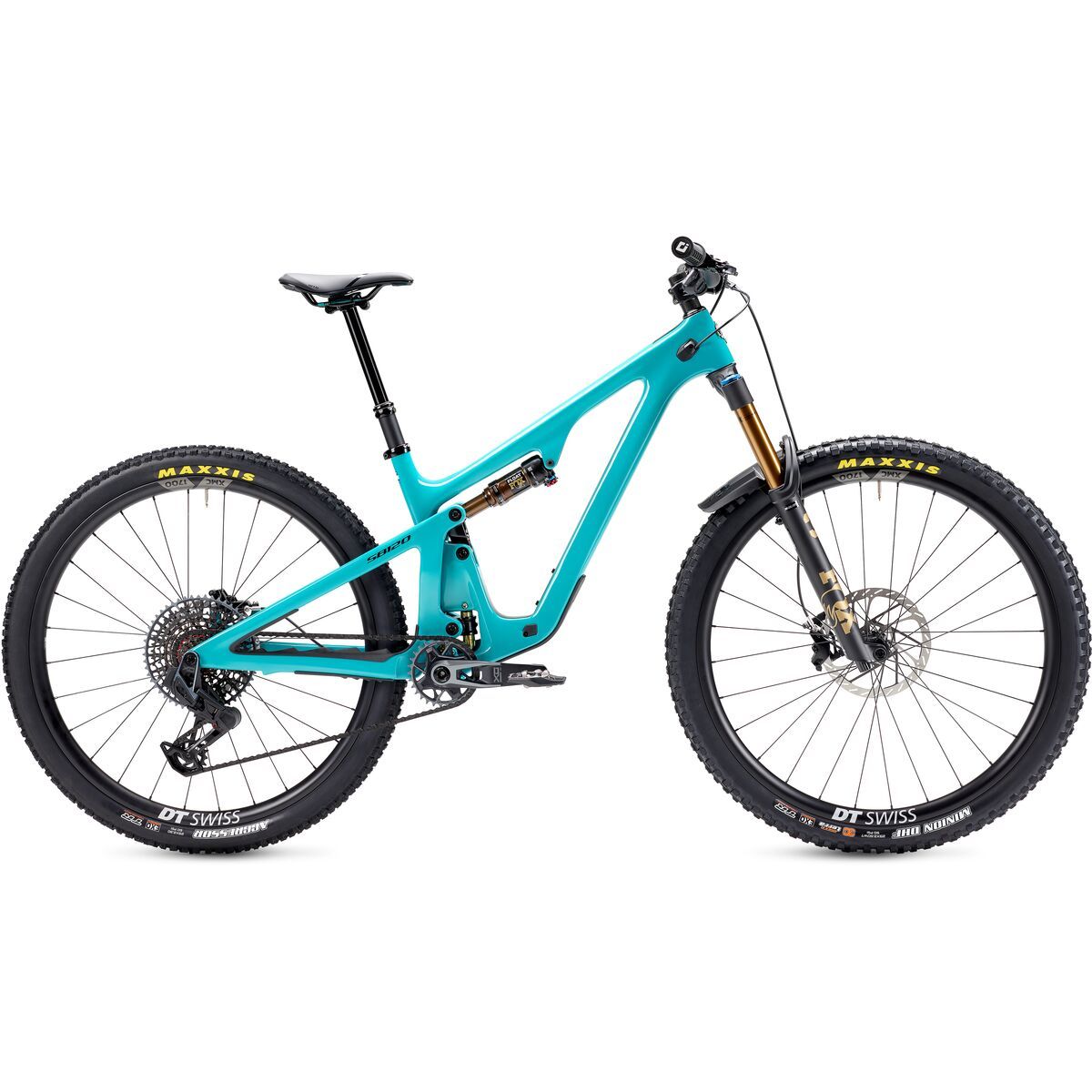 Image of Yeti Cycles SB120 LR T3 X0 Transmission Mountain Bike Turquoise, XL