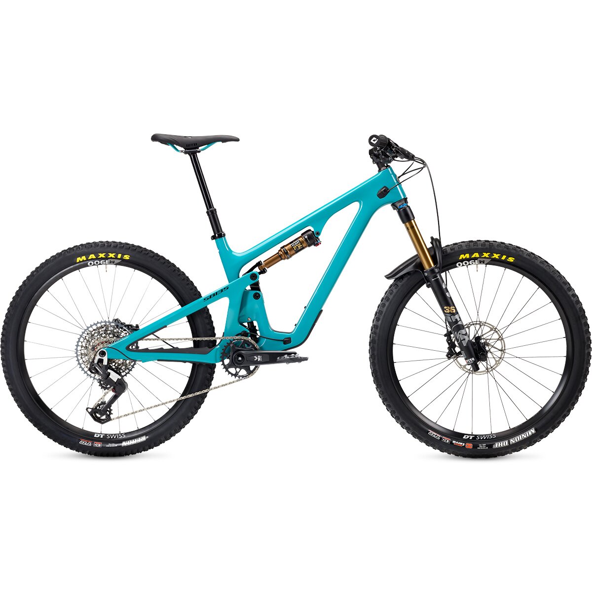 Image of Yeti Cycles SB135 C2 Eagle 90 Factory Mountain Bike Turquoise, M