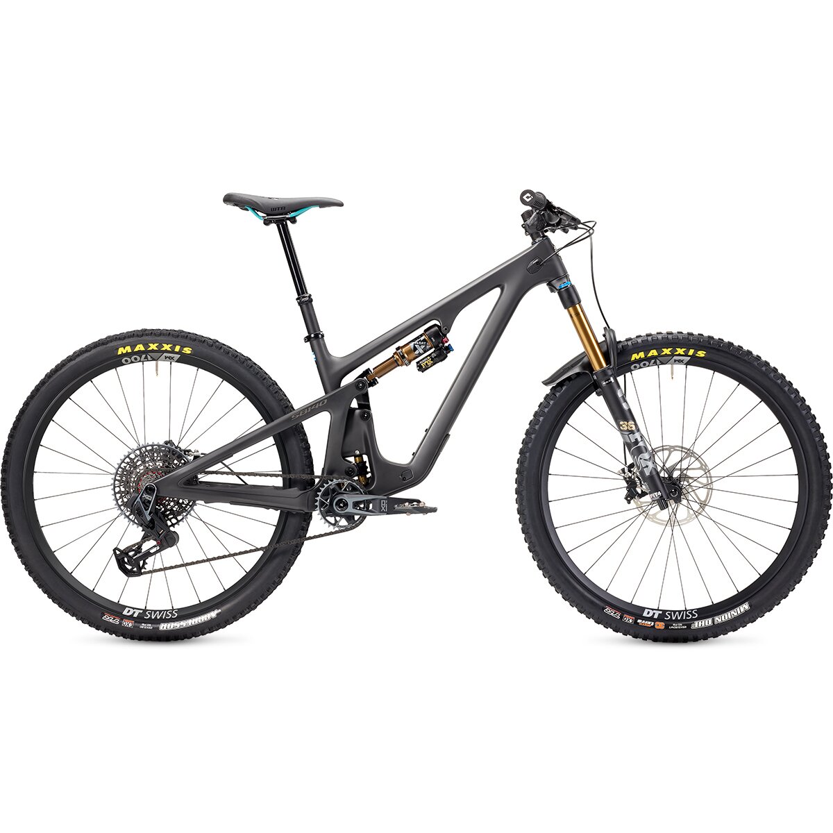 Image of Yeti Cycles SB140 T3 X0 Transmission Mountain Bike Raw/Grey, XL