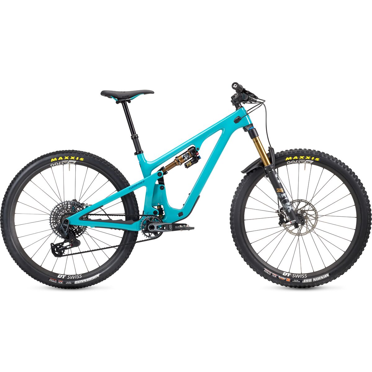 Image of Yeti Cycles SB140 T3 X0 Transmission Mountain Bike Turquoise, XL