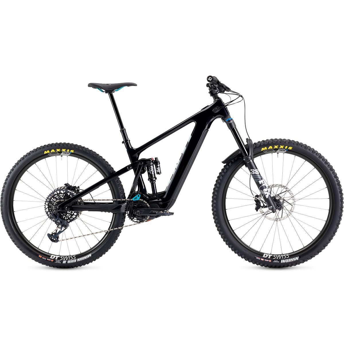 Image of Yeti Cycles 160E C3 GX Transmission Carbon Wheel Ebike Black, XL