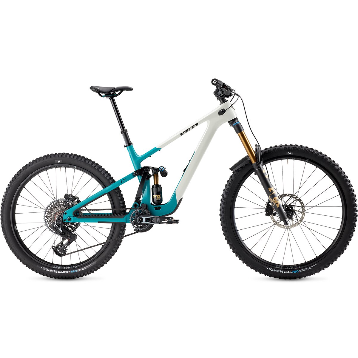 Image of Yeti Cycles LT X0 Transmission MX Mountain Bike Turquoise, M