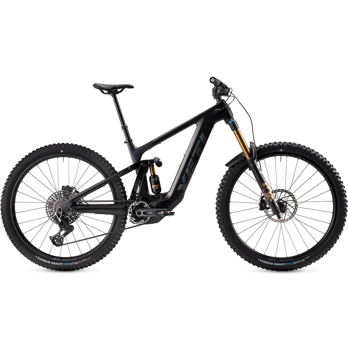 Image of Yeti Cycles LTe X0 Transmission Carbon Wheel E-Bike Raw/Grey, L